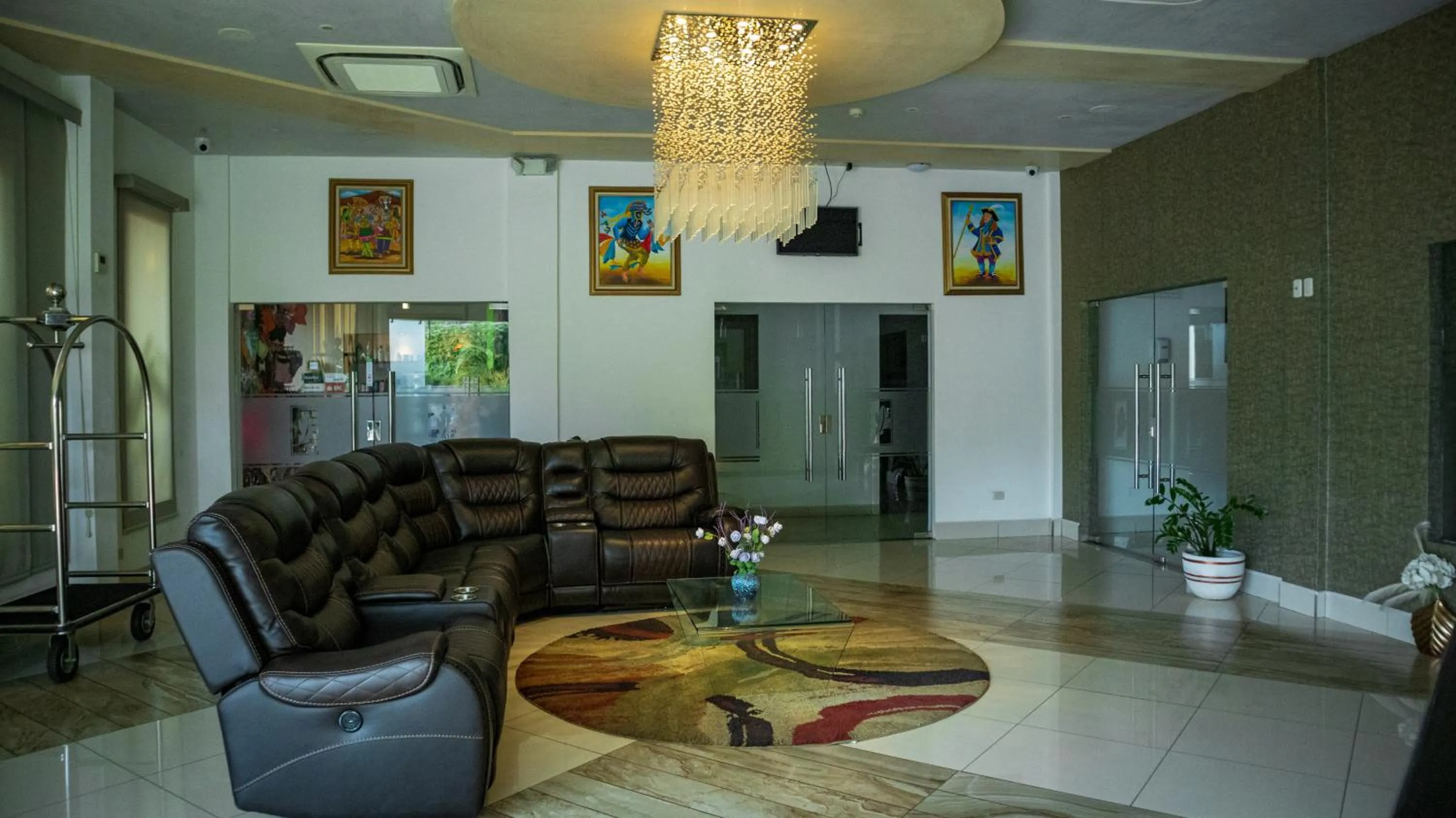 Lobby or reception in Hotel Agualcas
