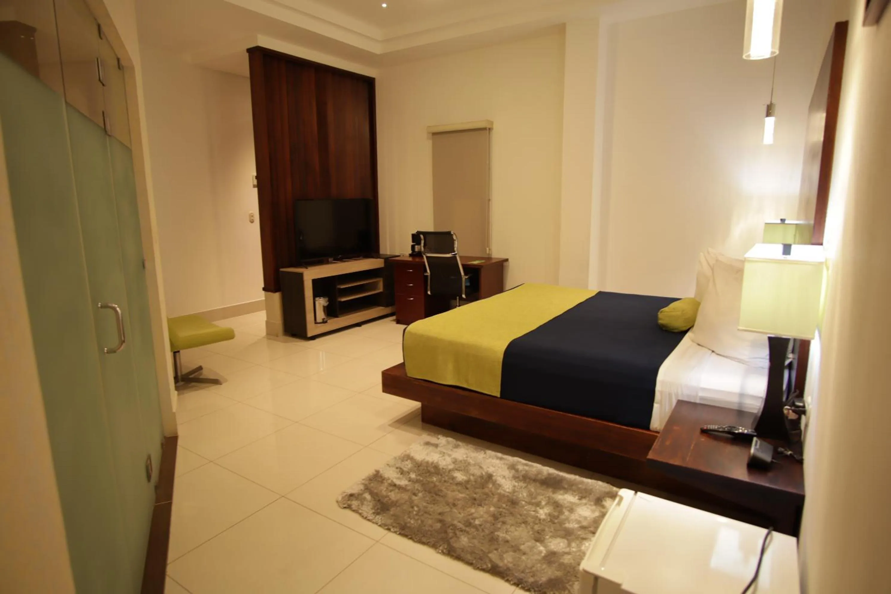 Bed in Hotel Agualcas