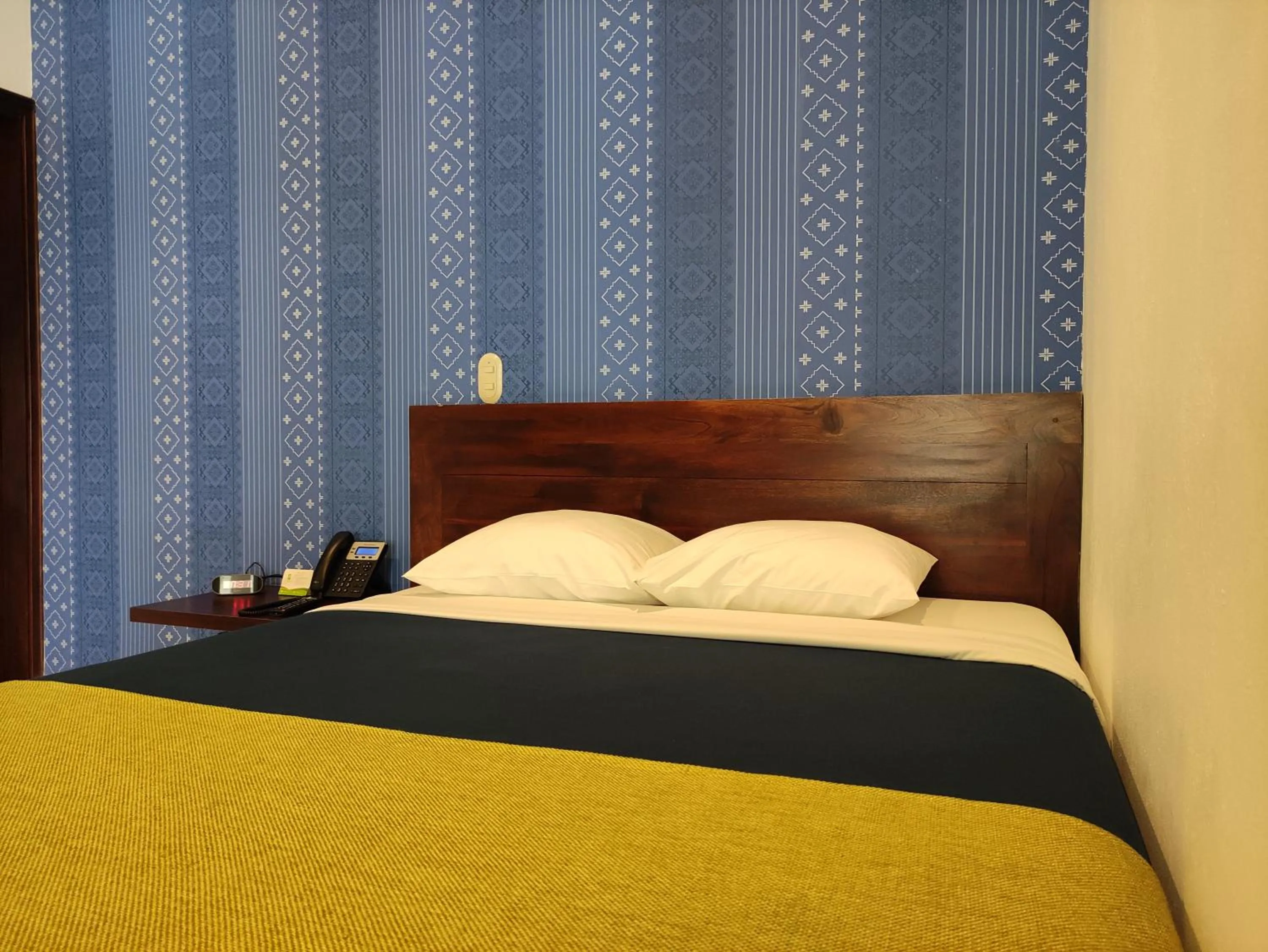 Bed in Hotel Agualcas