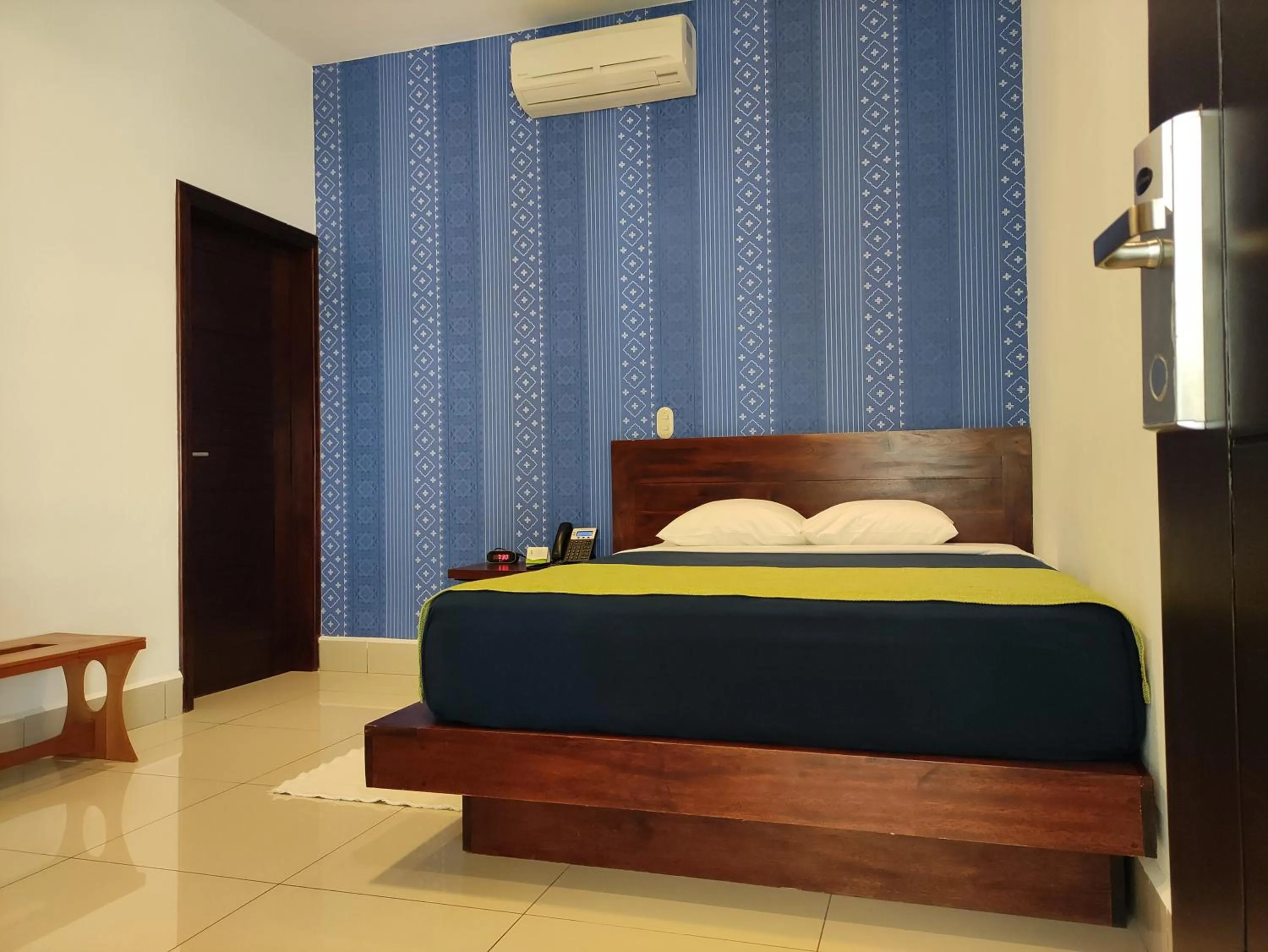 Bed in Hotel Agualcas