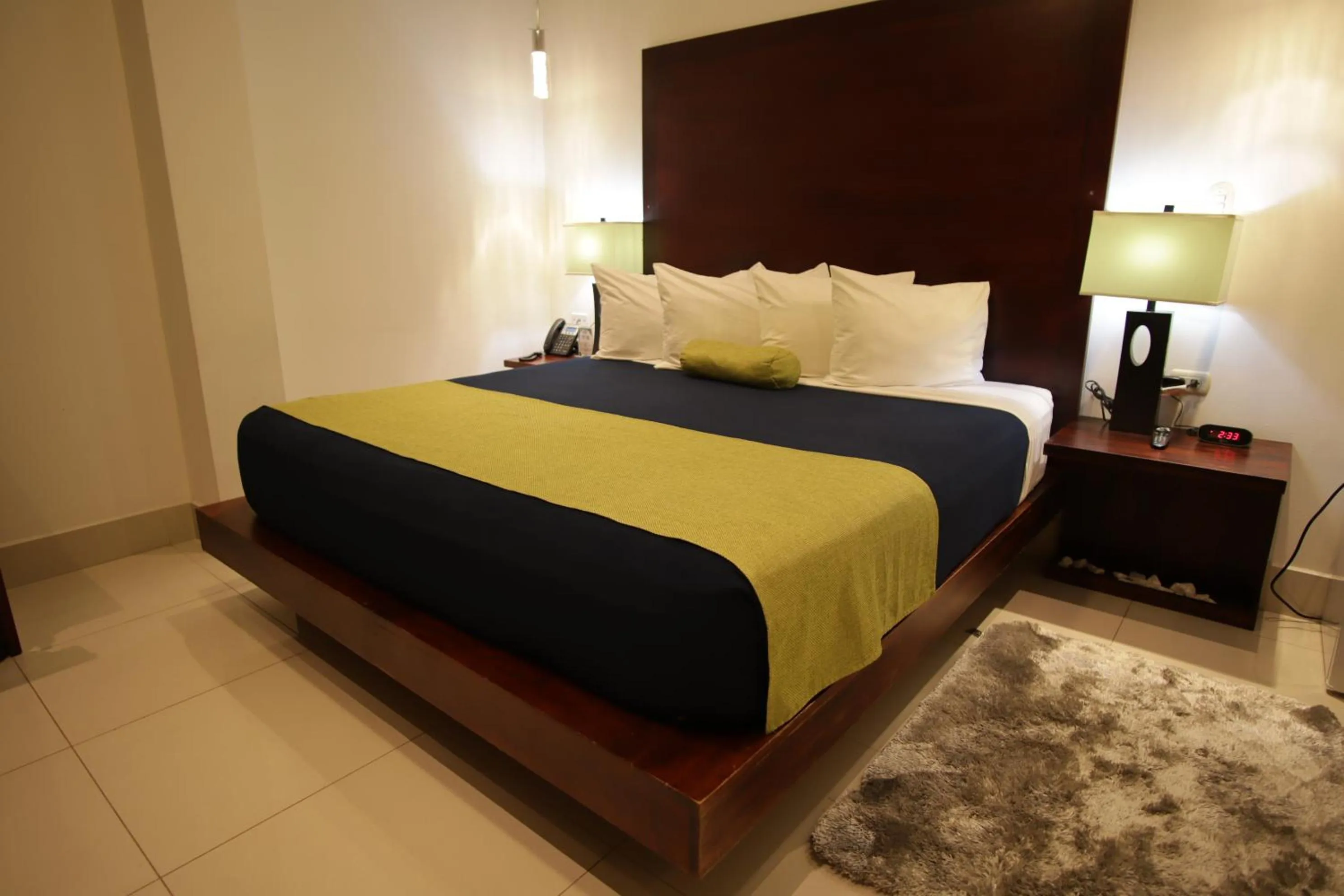 Bed in Hotel Agualcas