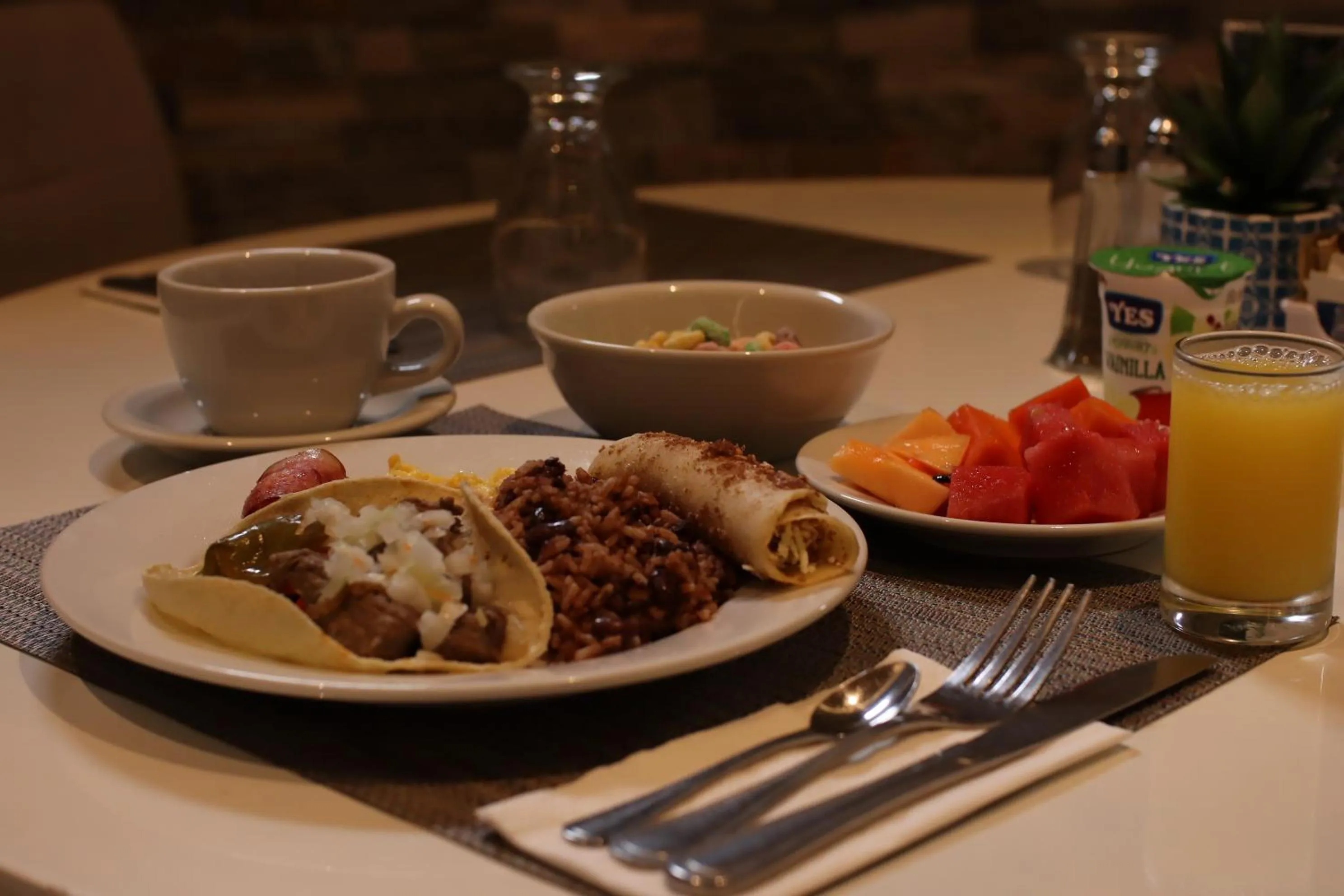 Breakfast in Hotel Agualcas