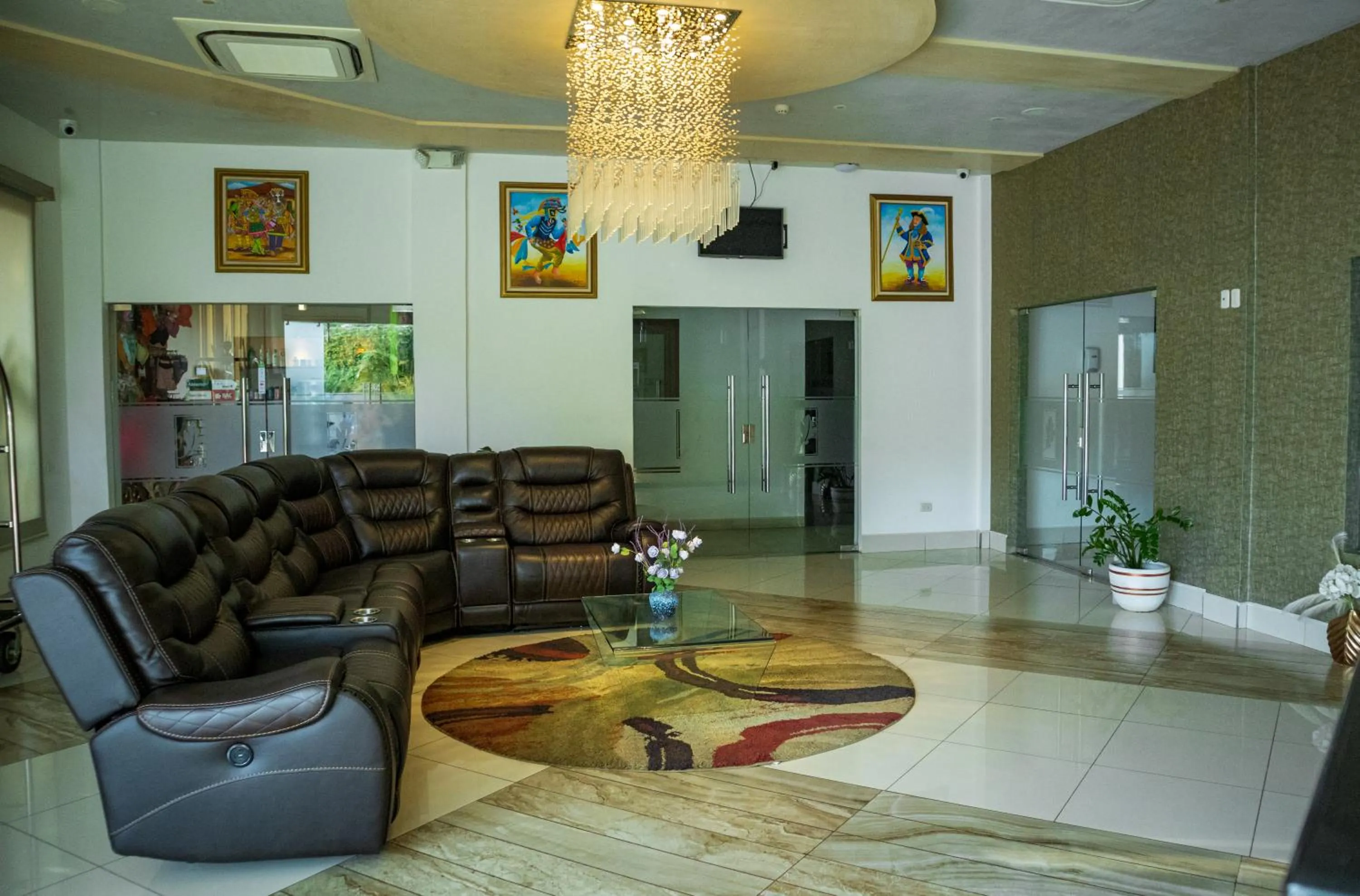 Lobby or reception in Hotel Agualcas