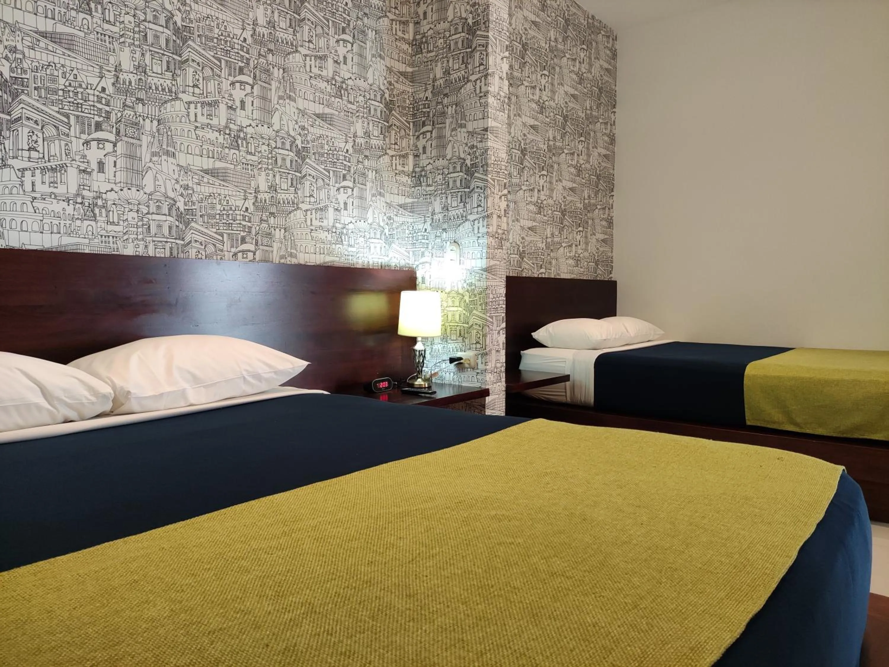 Bed in Hotel Agualcas