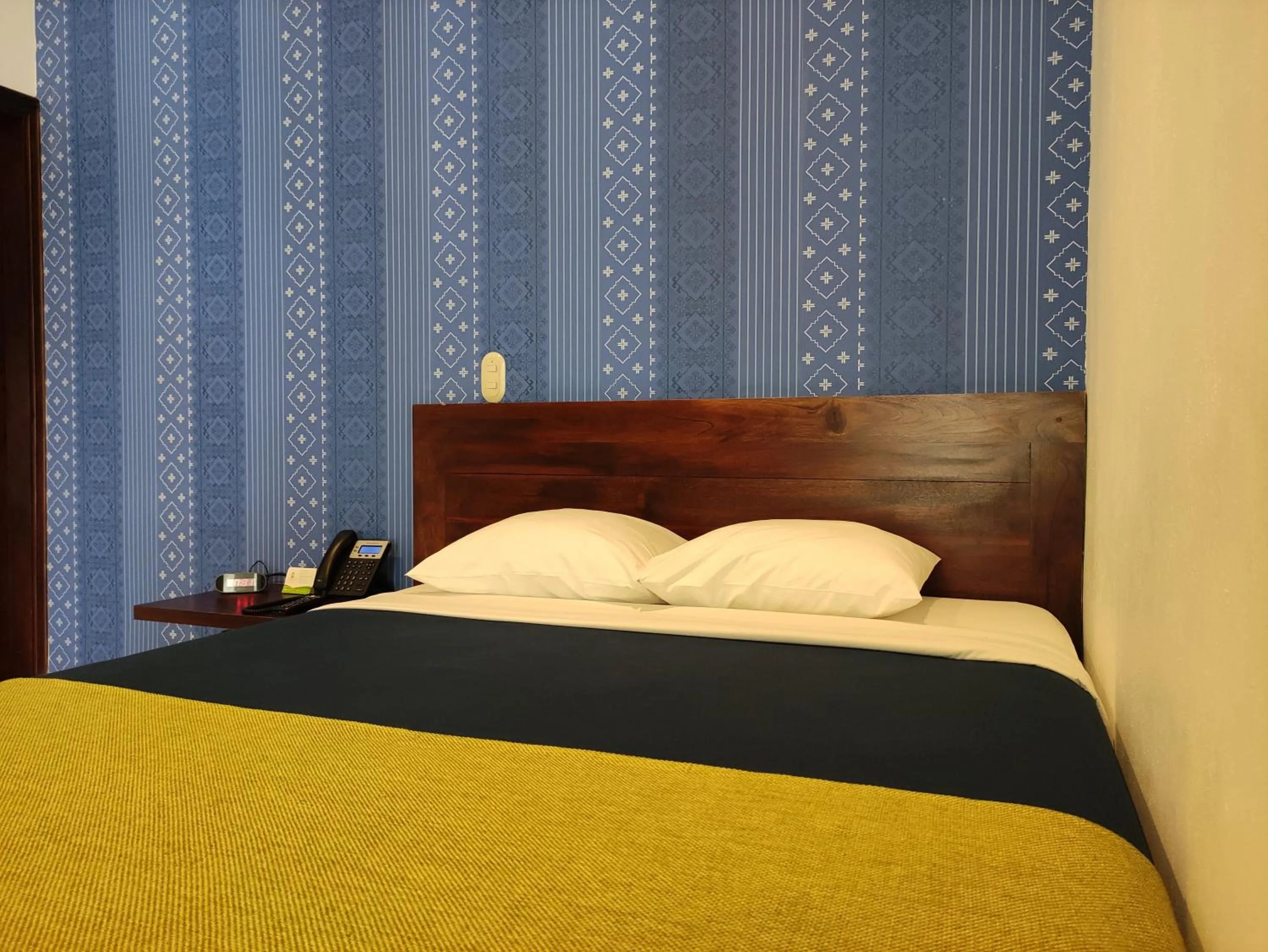 Bed in Hotel Agualcas