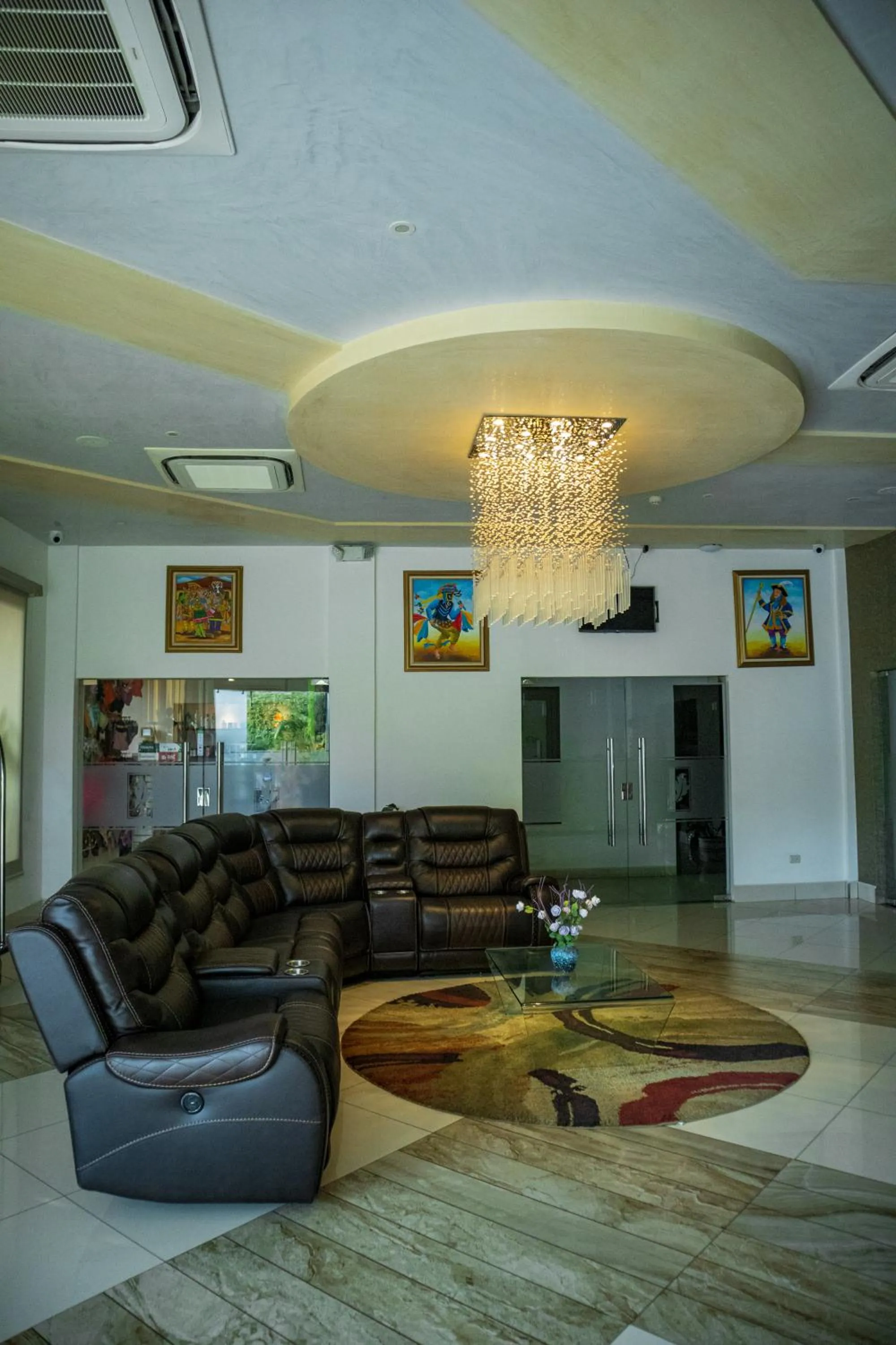 Lobby or reception in Hotel Agualcas