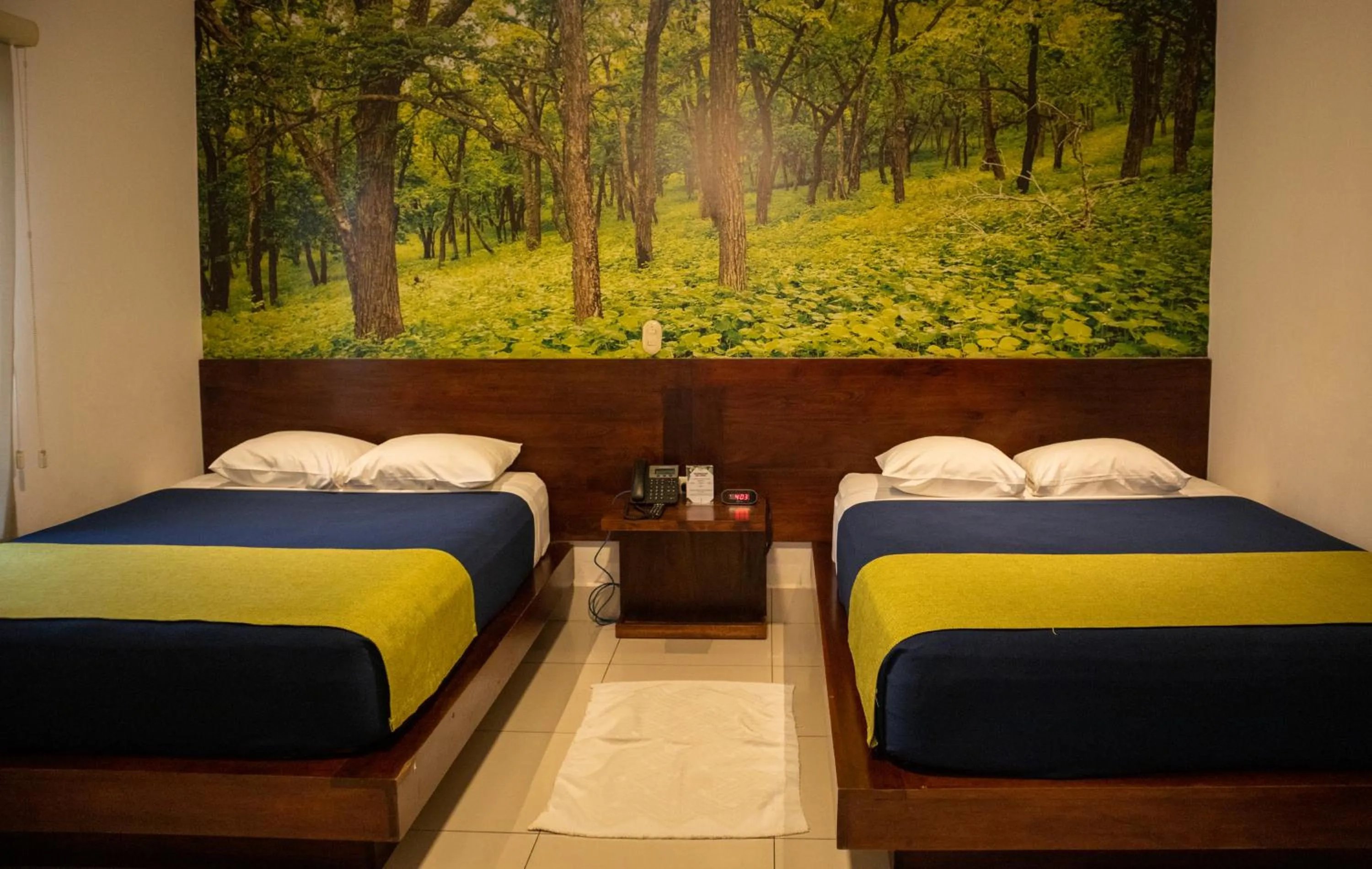 Bed in Hotel Agualcas