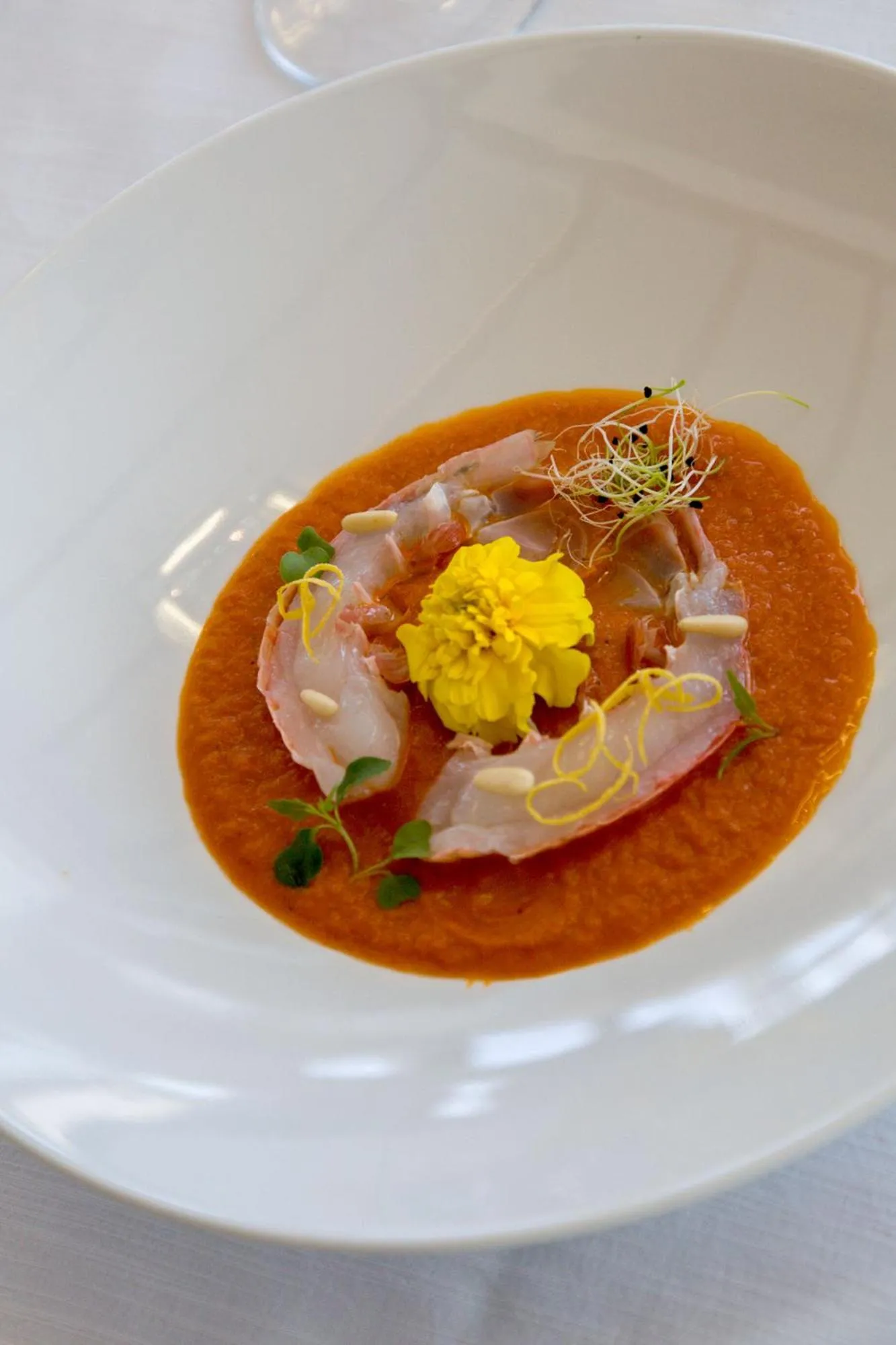 Food close-up in Il Conero Mare