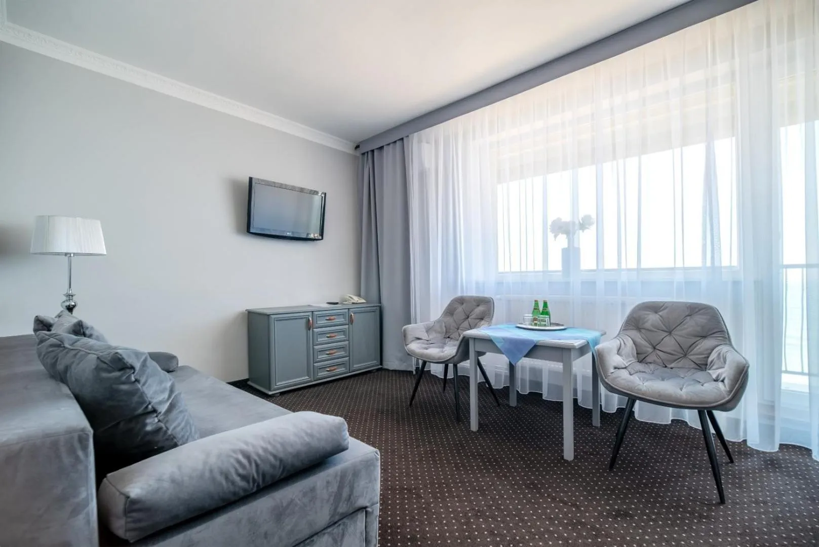 Living room in Hotel Wodnik Twój Hotel z widokiem na morze