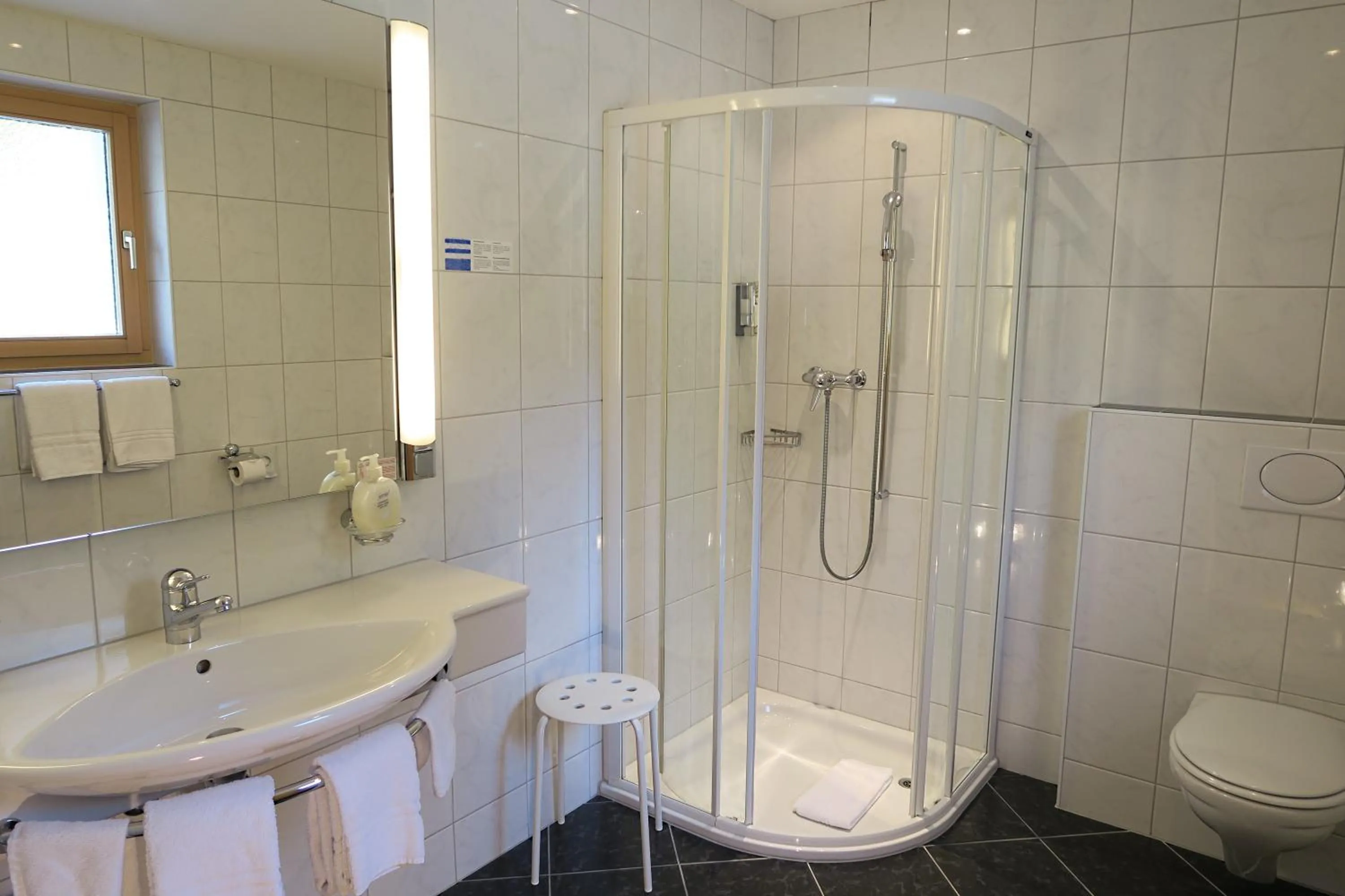 Shower in Hotel Restaurant GABRIEL