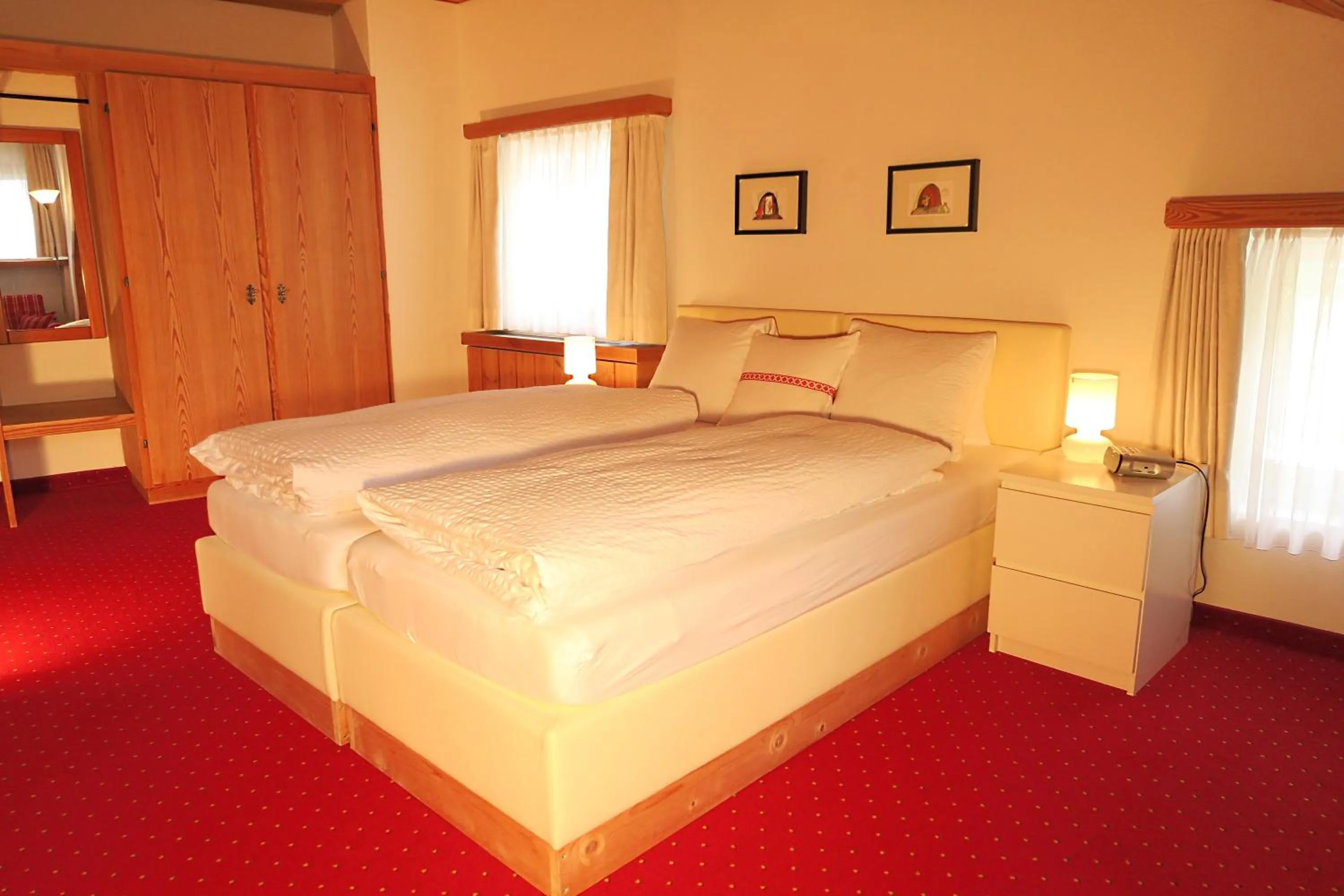 Bed in Hotel Restaurant GABRIEL