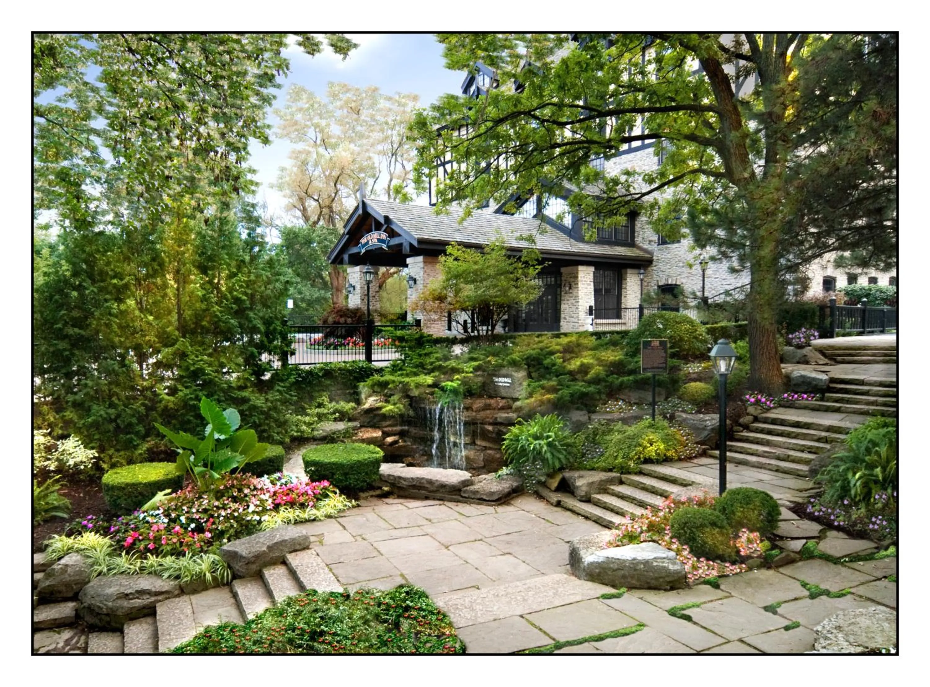 Facade/entrance in Old Mill Toronto Hotel