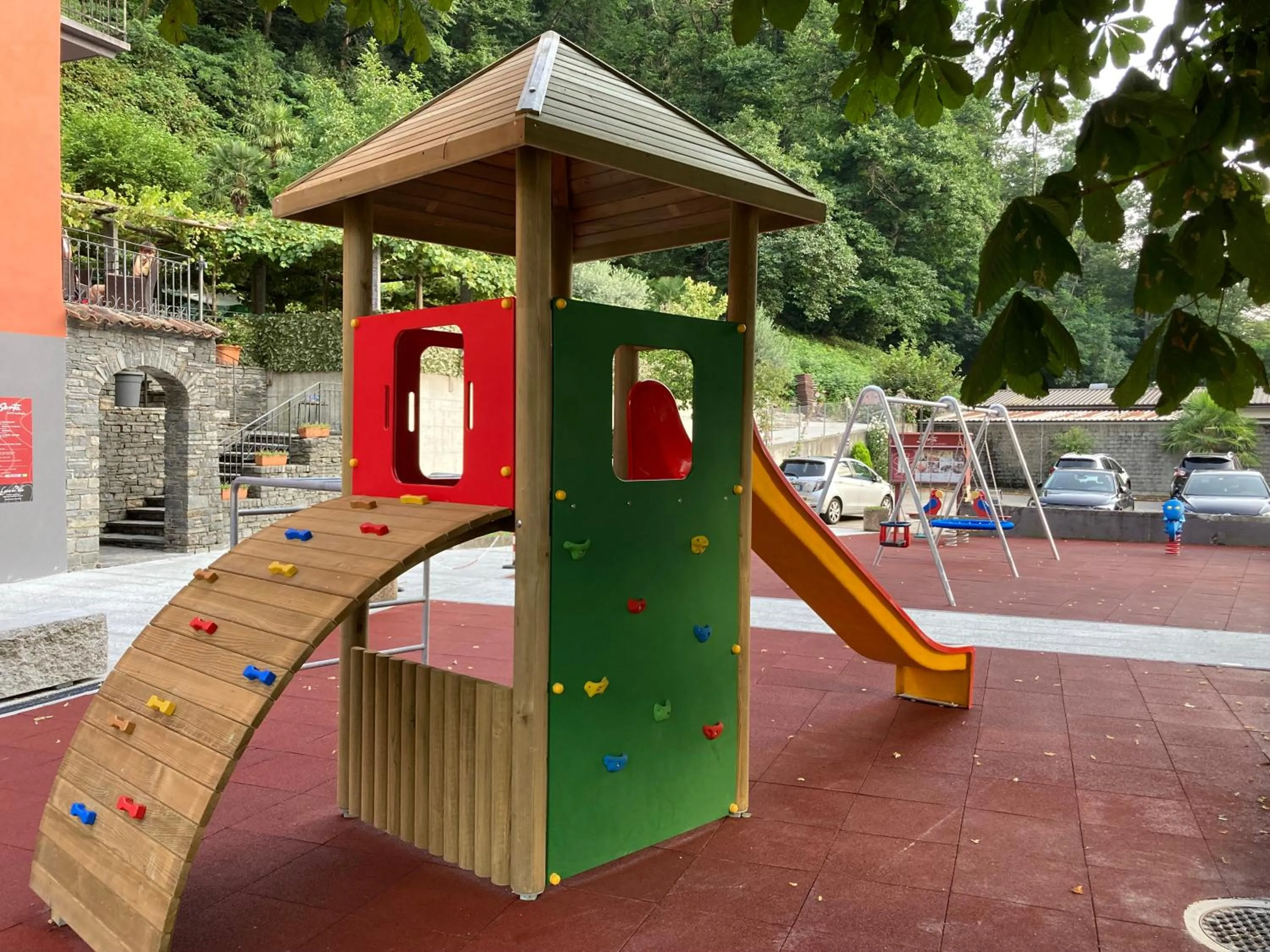 Children play ground in Hotel Ristorante Grotto Serta