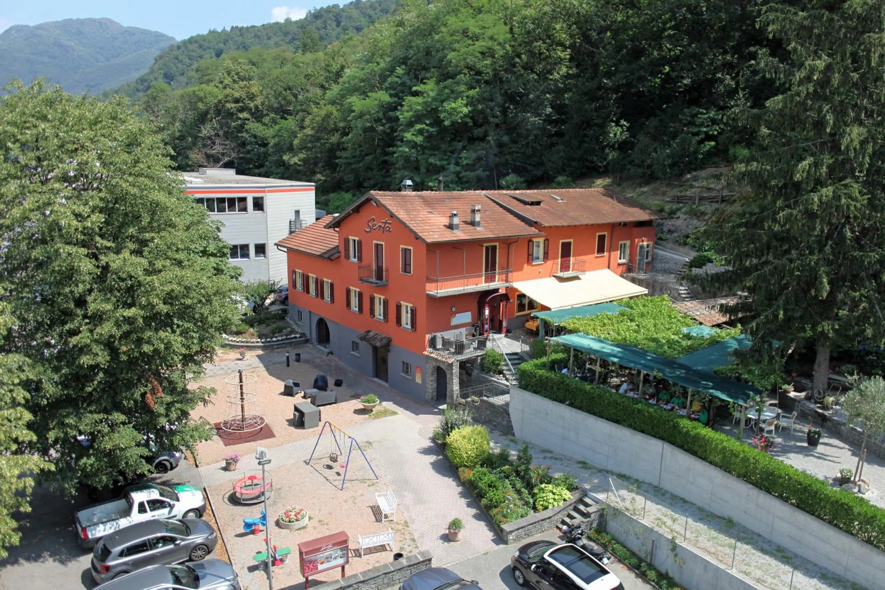 Bird's eye view in Hotel Ristorante Grotto Serta