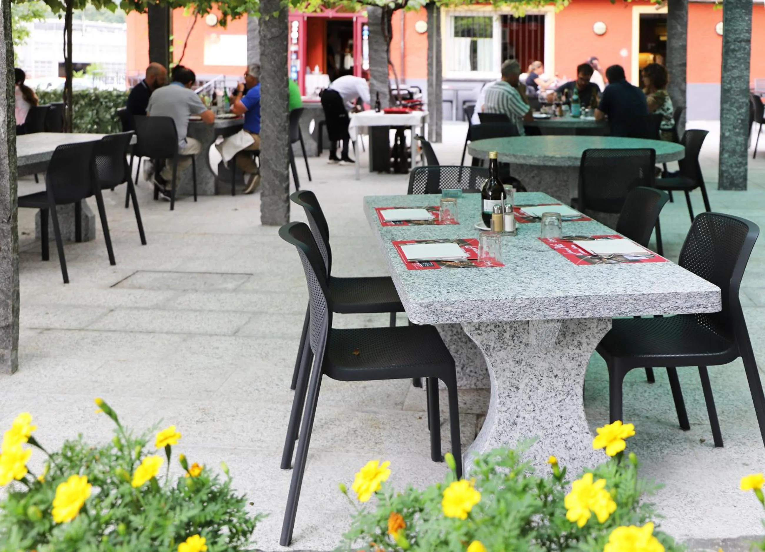 Balcony/Terrace in Hotel Ristorante Grotto Serta