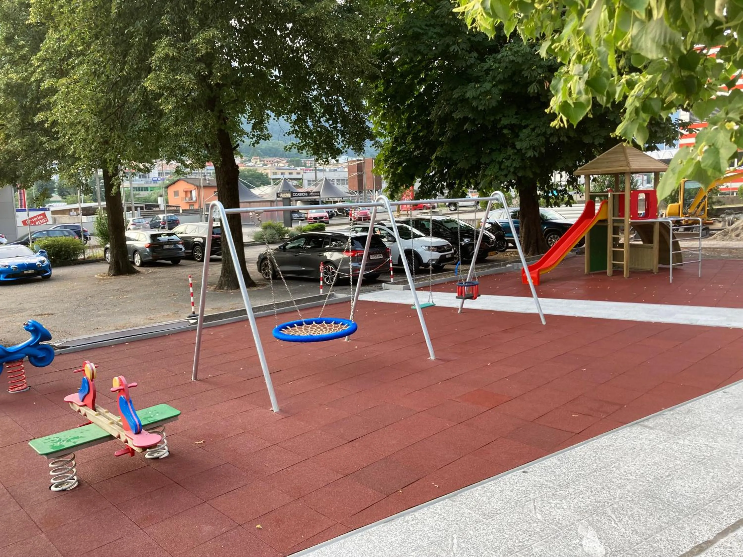 Children play ground in Hotel Ristorante Grotto Serta
