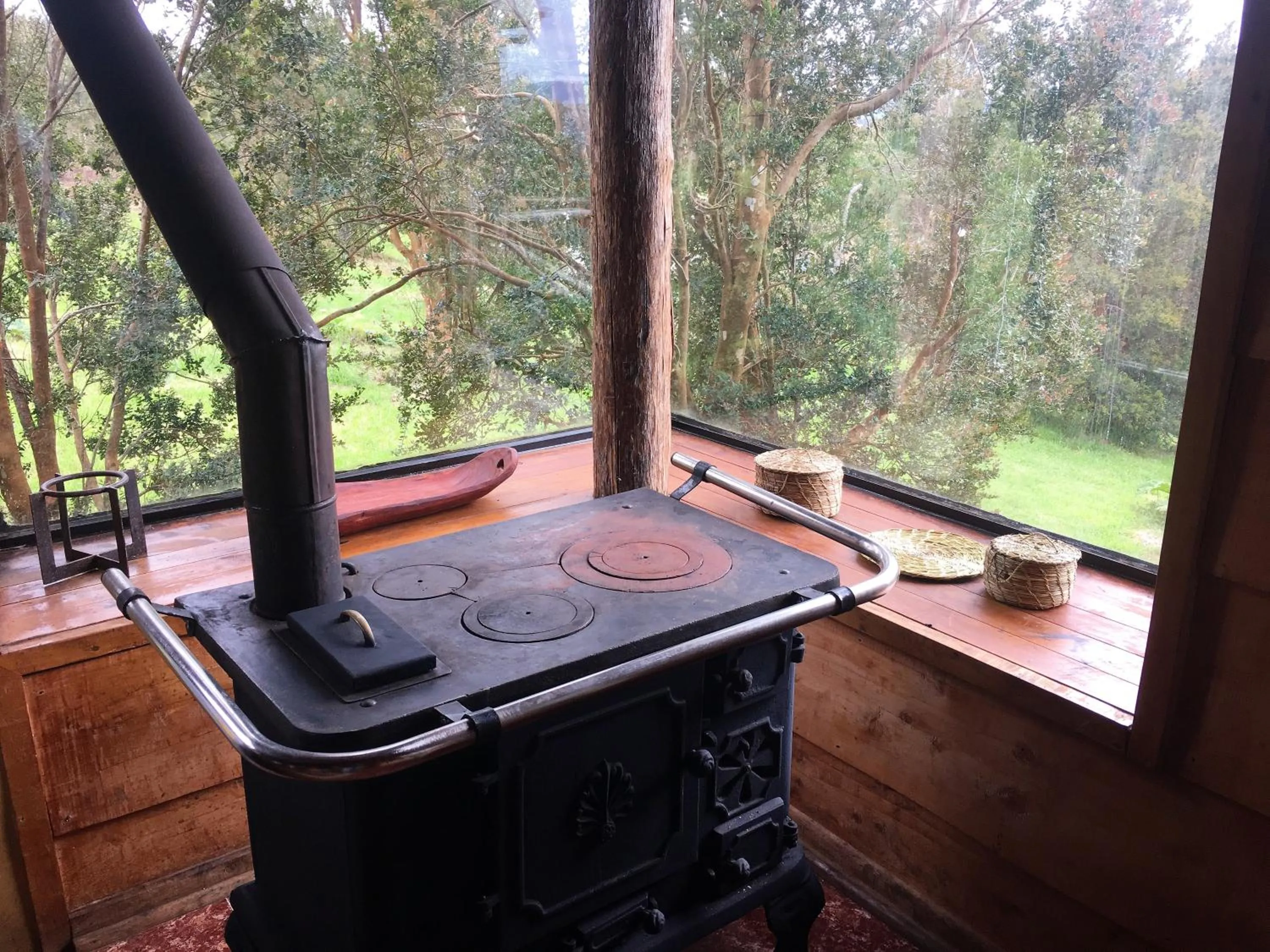 Kitchen or kitchenette in Kiyen Rupu Huillinco Chiloé