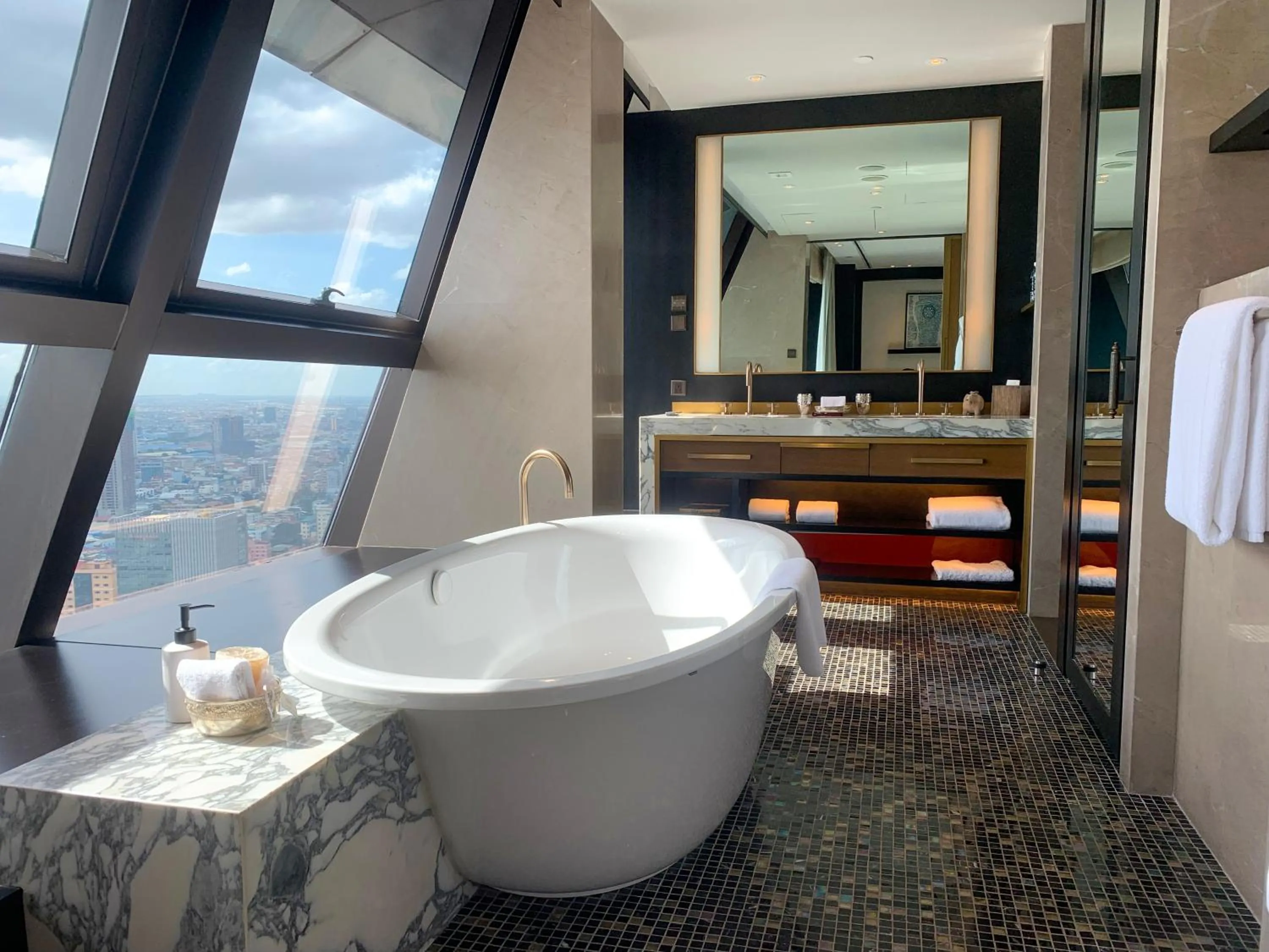 Bathroom in Rosewood Phnom Penh