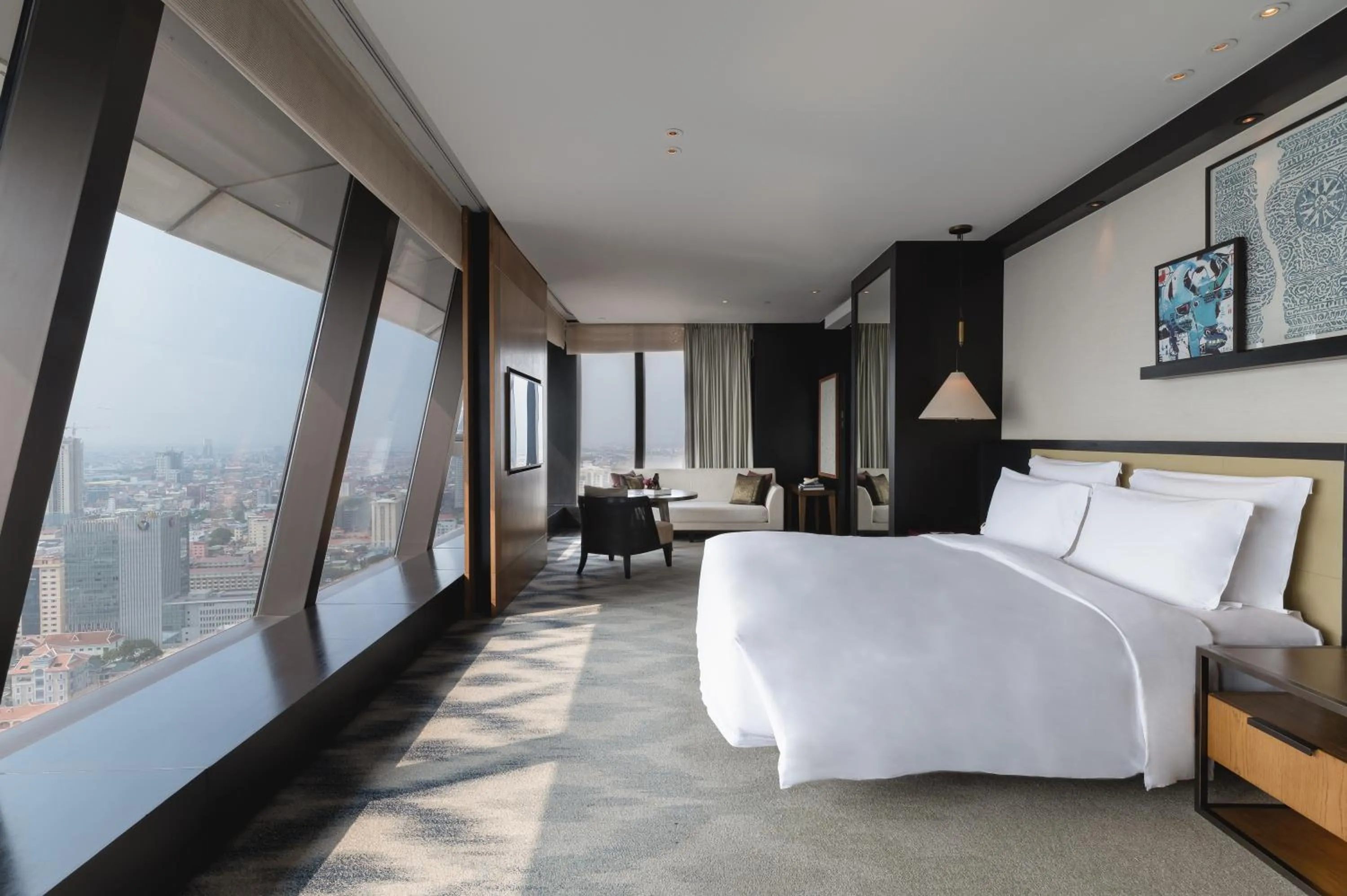 Bedroom, Bed in Rosewood Phnom Penh