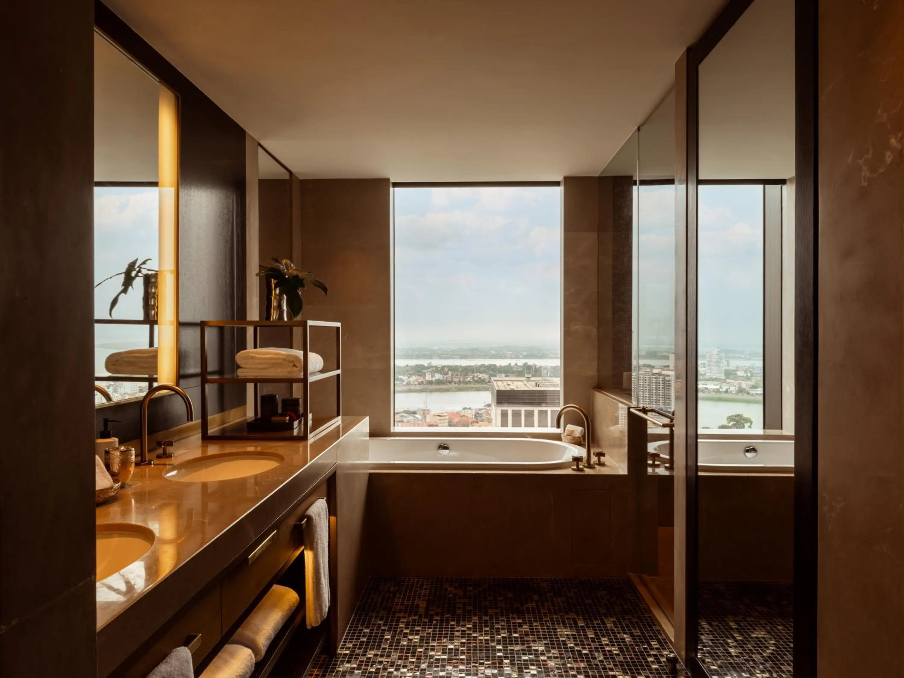 Bathroom in Rosewood Phnom Penh