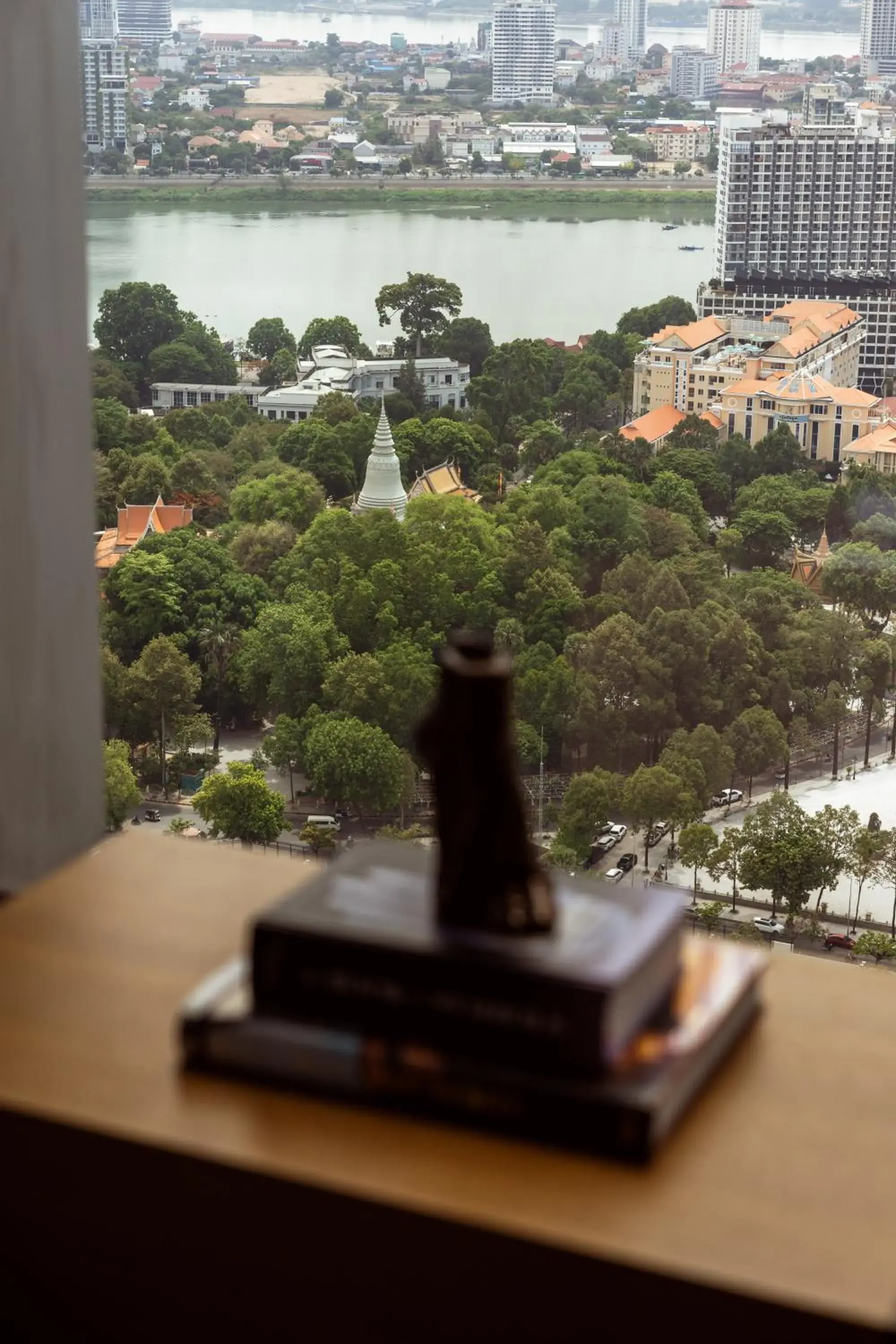 River view in Rosewood Phnom Penh River view in Rosewood Phnom Penh