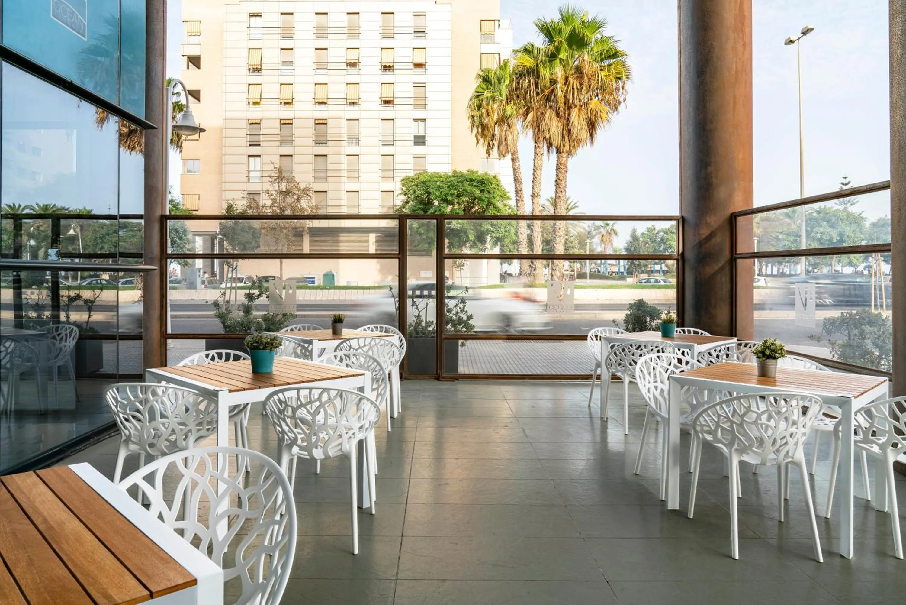 Balcony/Terrace in Vincci Málaga