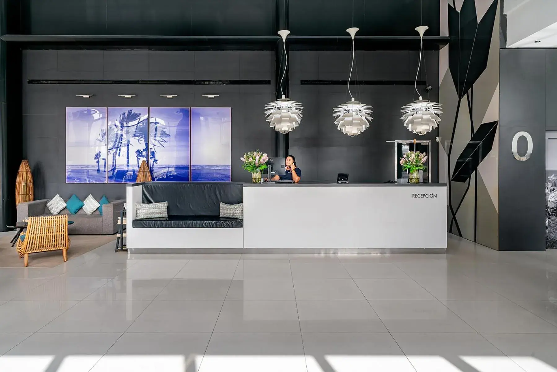 Lobby or reception in Vincci Málaga Lobby or reception in Vincci Málaga