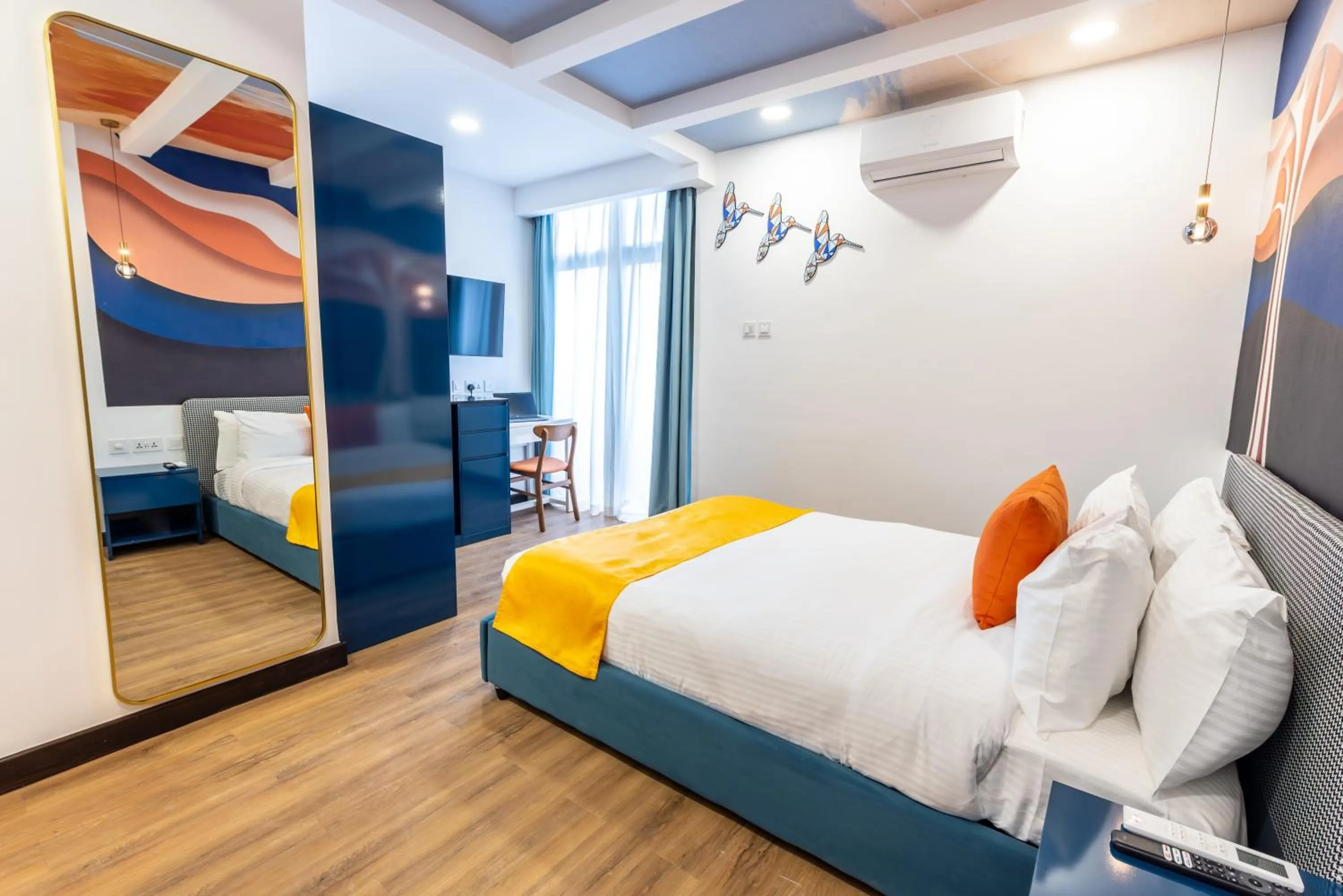 Bed in Kingfisher Nest Hotel Suites- Westlands, Near Sarit Center