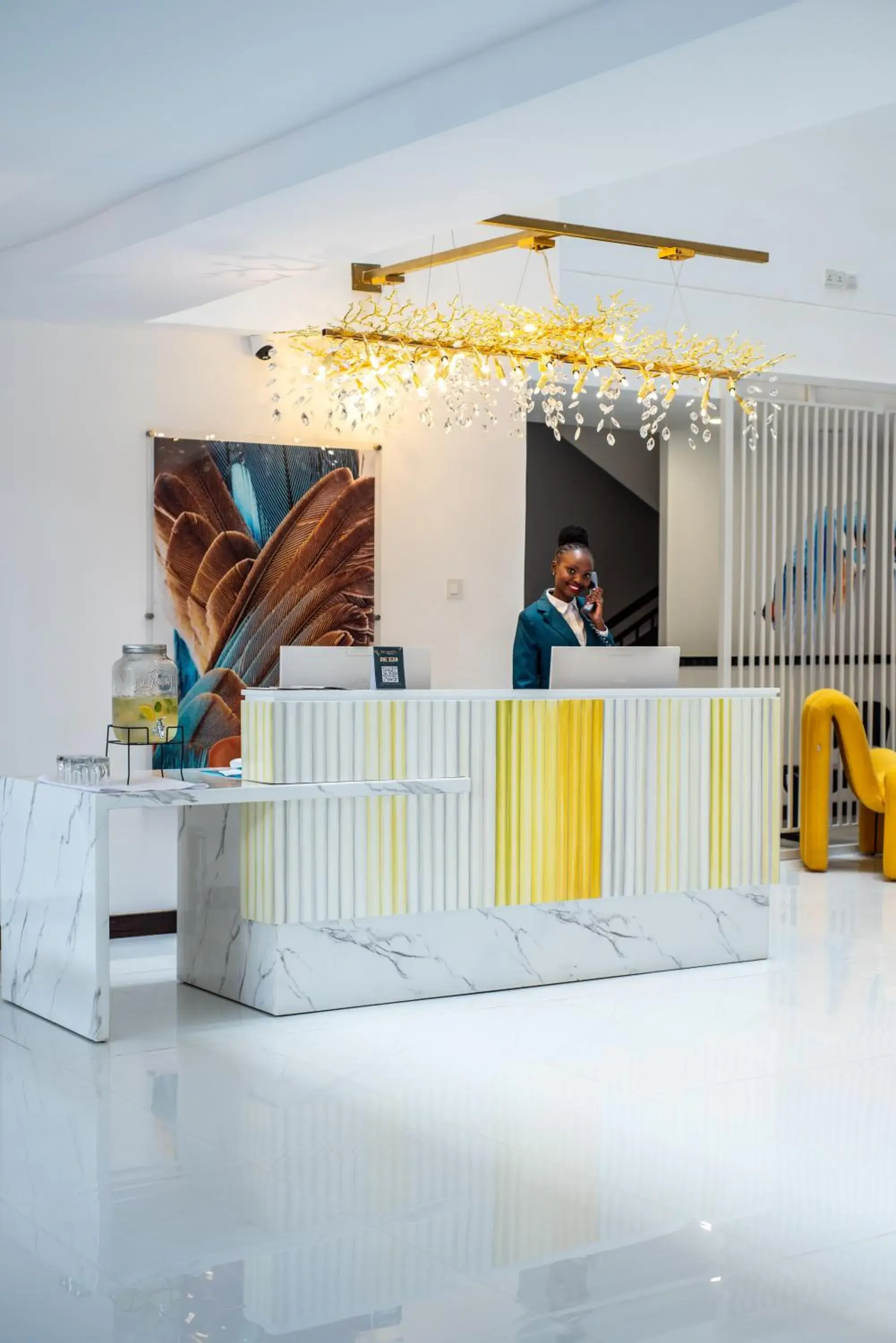 Lobby or reception in Kingfisher Nest Hotel Suites- Westlands, Near Sarit Center Lobby or reception in Kingfisher Nest Hotel Suites- Westlands, Near Sarit Center