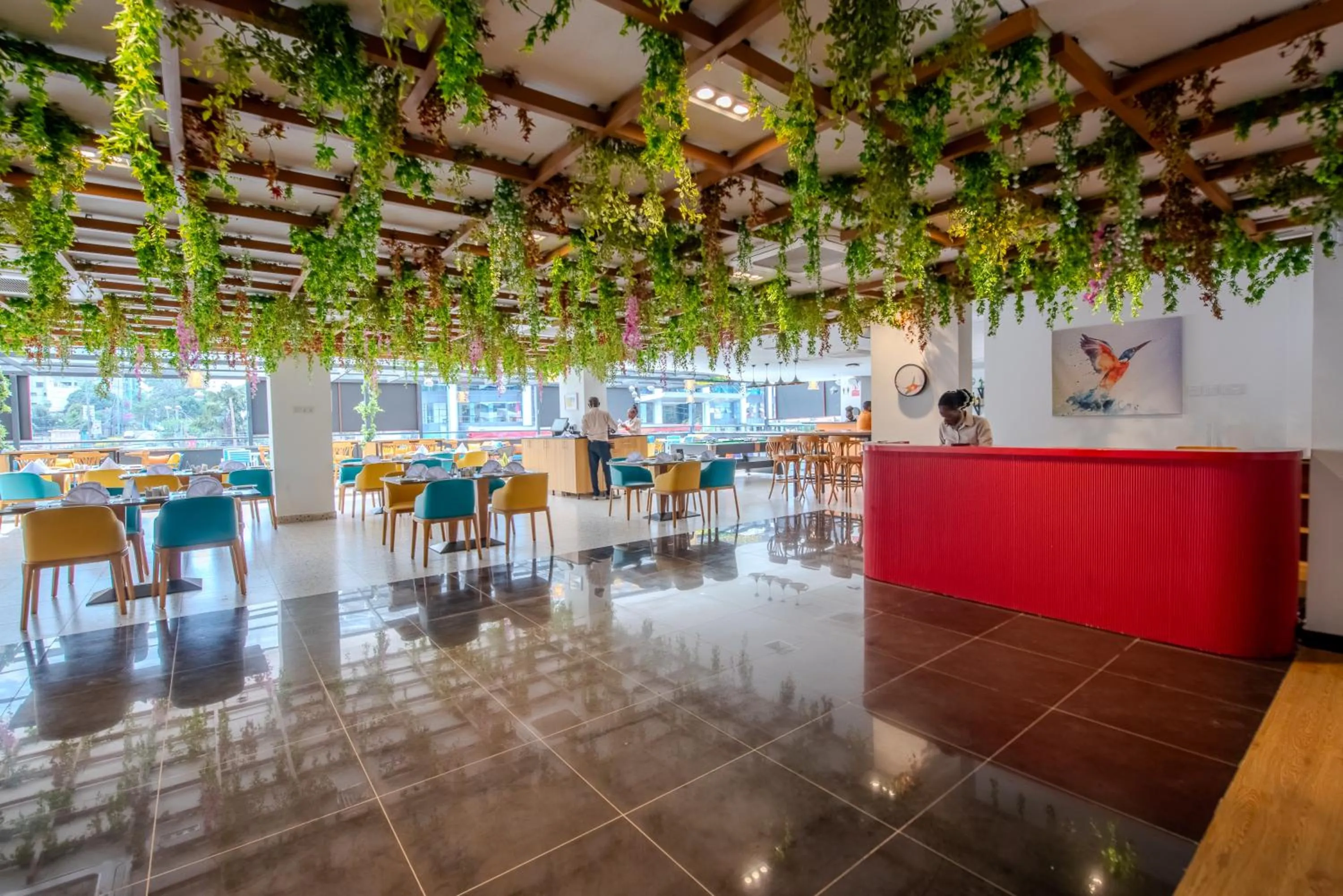 Restaurant/places to eat in Kingfisher Nest Hotel Suites- Westlands, Near Sarit Center