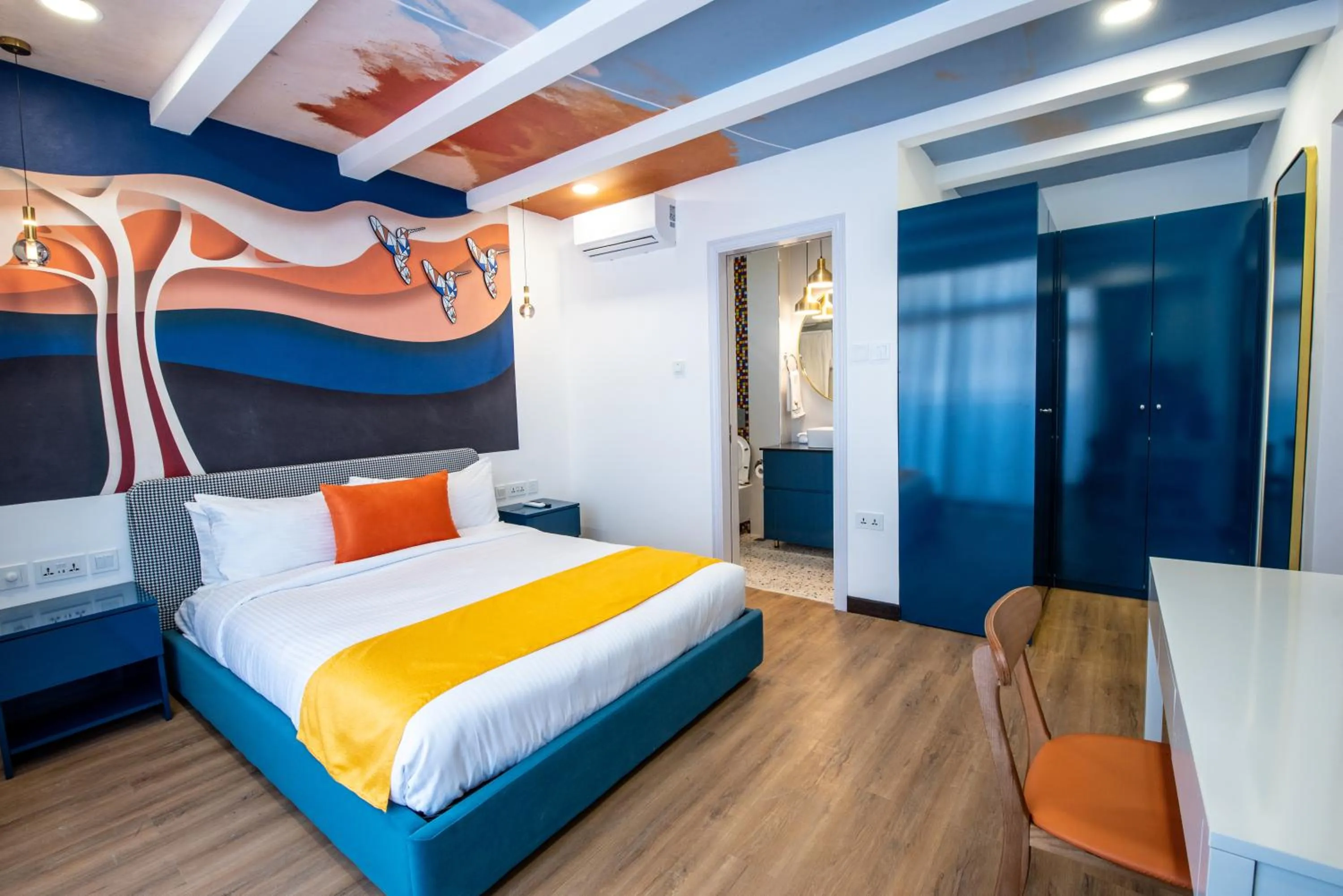 Bed in Kingfisher Nest Hotel Suites- Westlands, Near Sarit Center