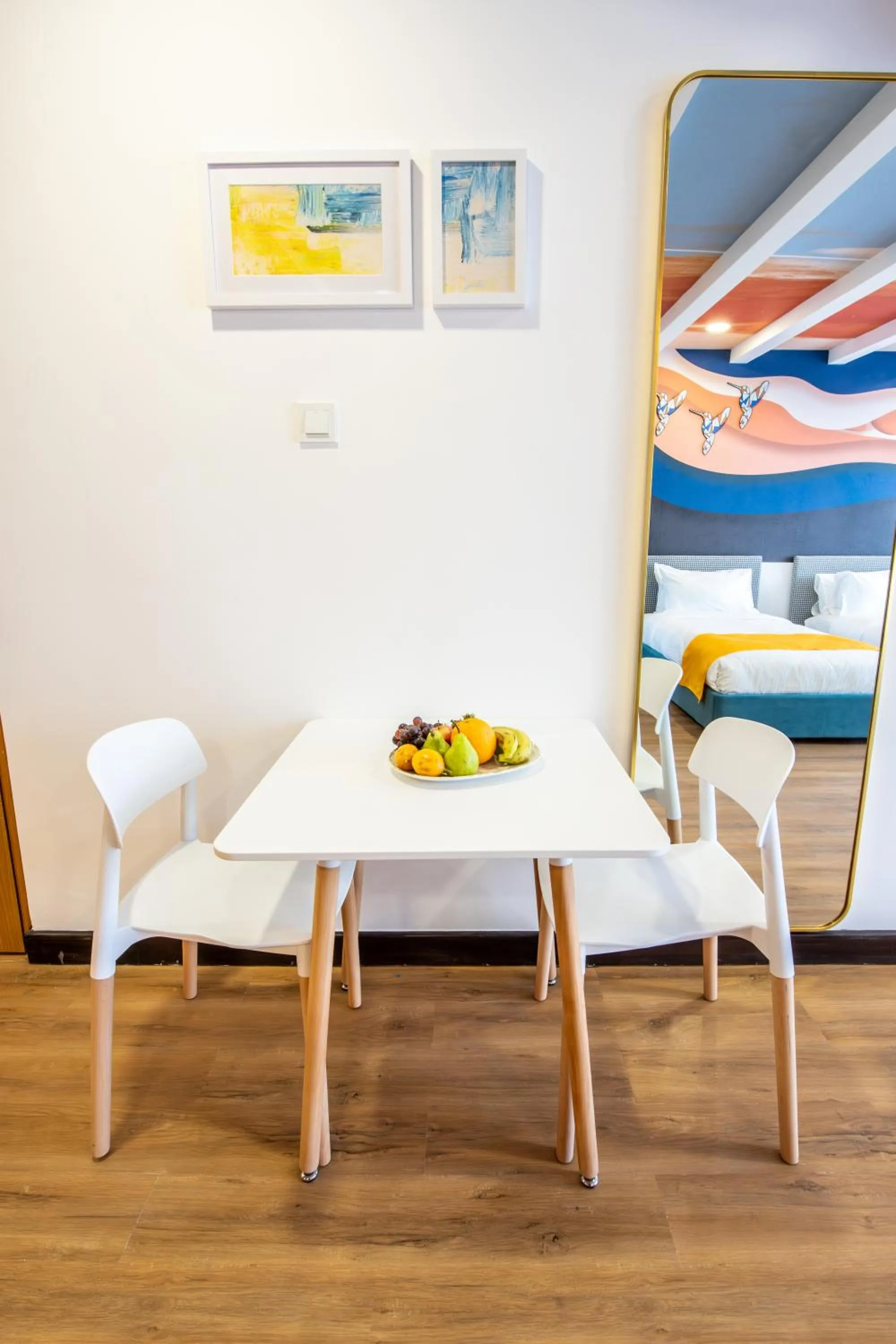 Seating area in Kingfisher Nest Hotel Suites- Westlands, Near Sarit Center