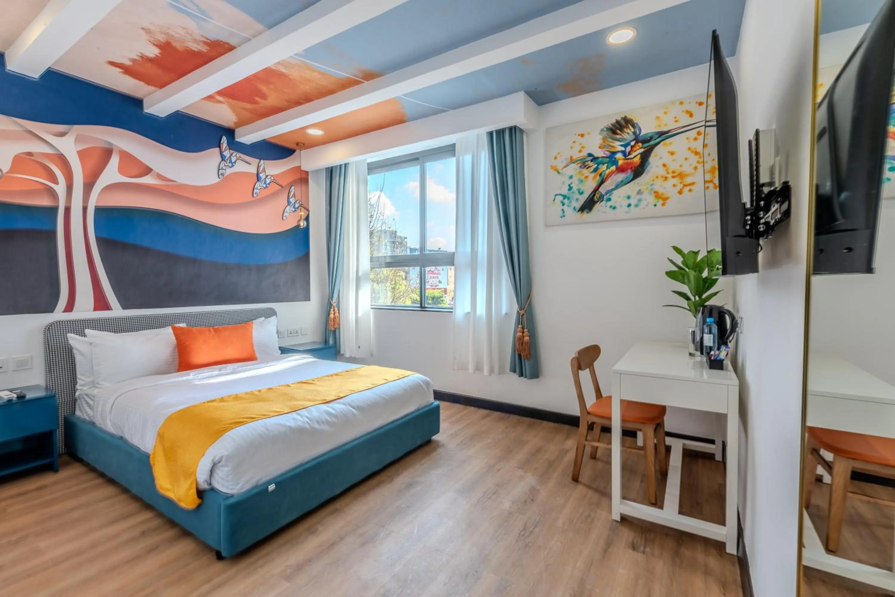 Bed in Kingfisher Nest Hotel Suites- Westlands, Near Sarit Center