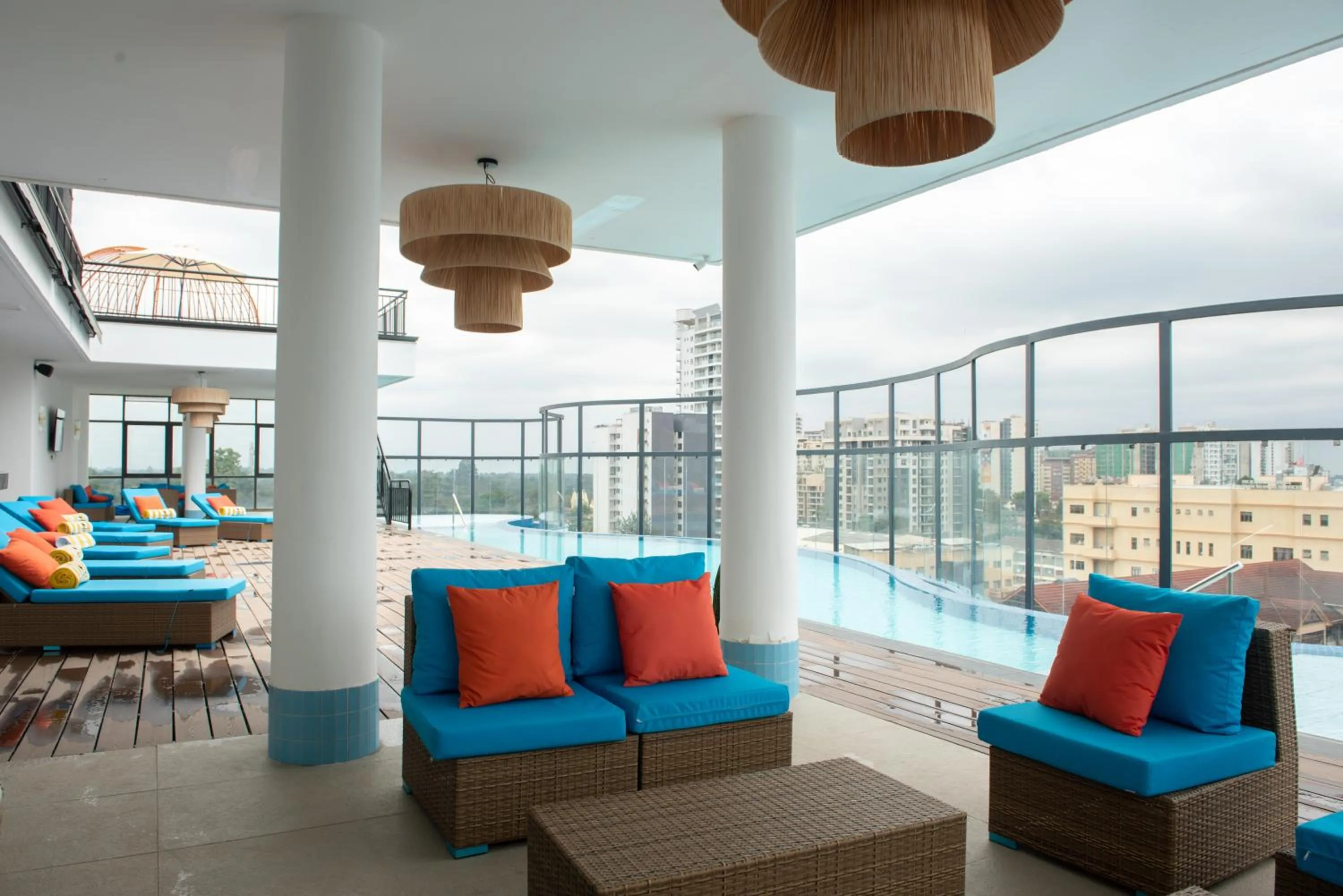 Swimming pool in Kingfisher Nest Hotel Suites- Westlands, Near Sarit Center