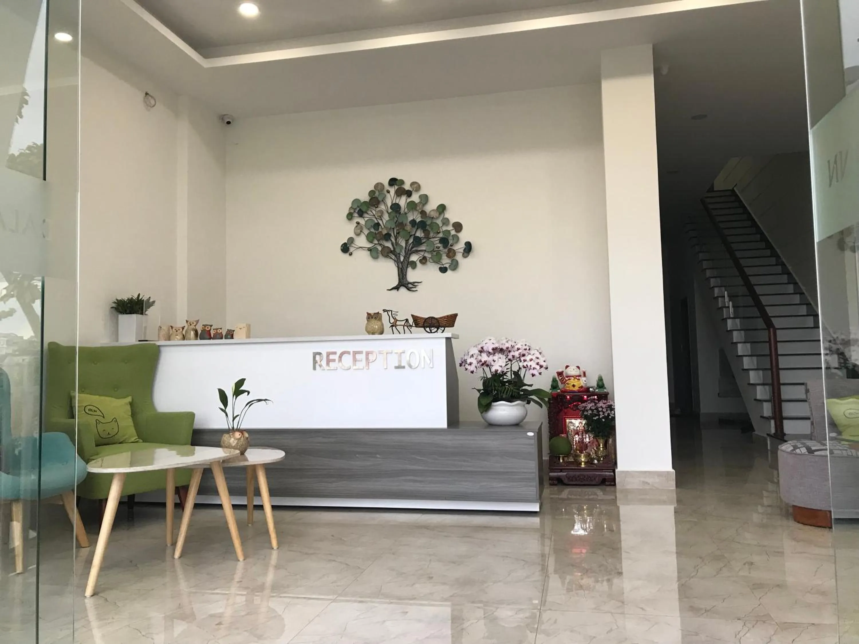 Living room in Dalat Memory Inn