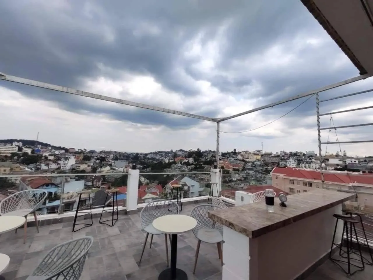 Patio in Dalat Memory Inn