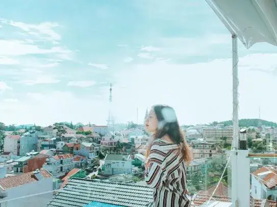 Property building in Dalat Memory Inn Property building in Dalat Memory Inn