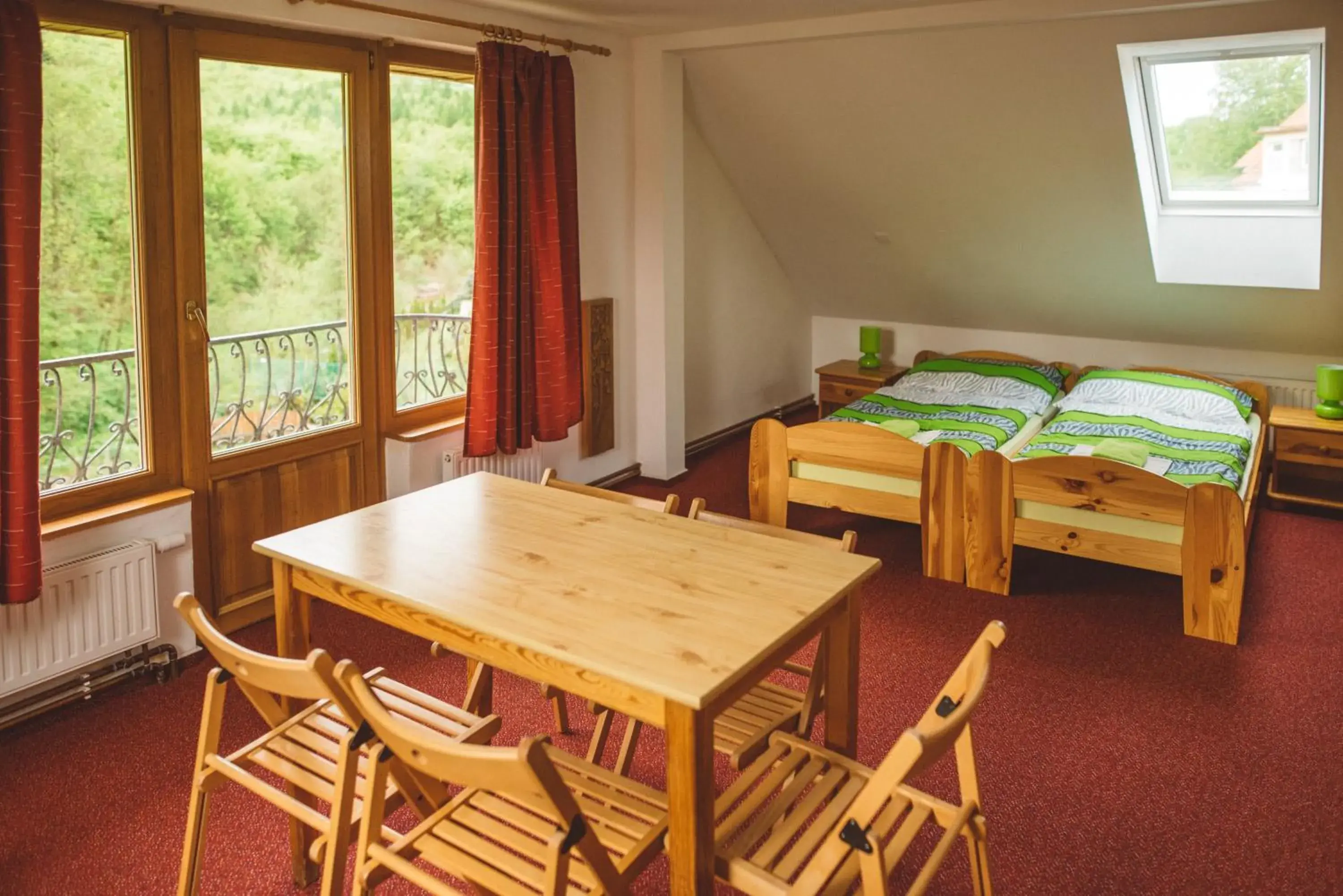 Triple Room - single occupancy in Penzion U Černého Potoka Triple Room - single occupancy in Penzion U Černého Potoka