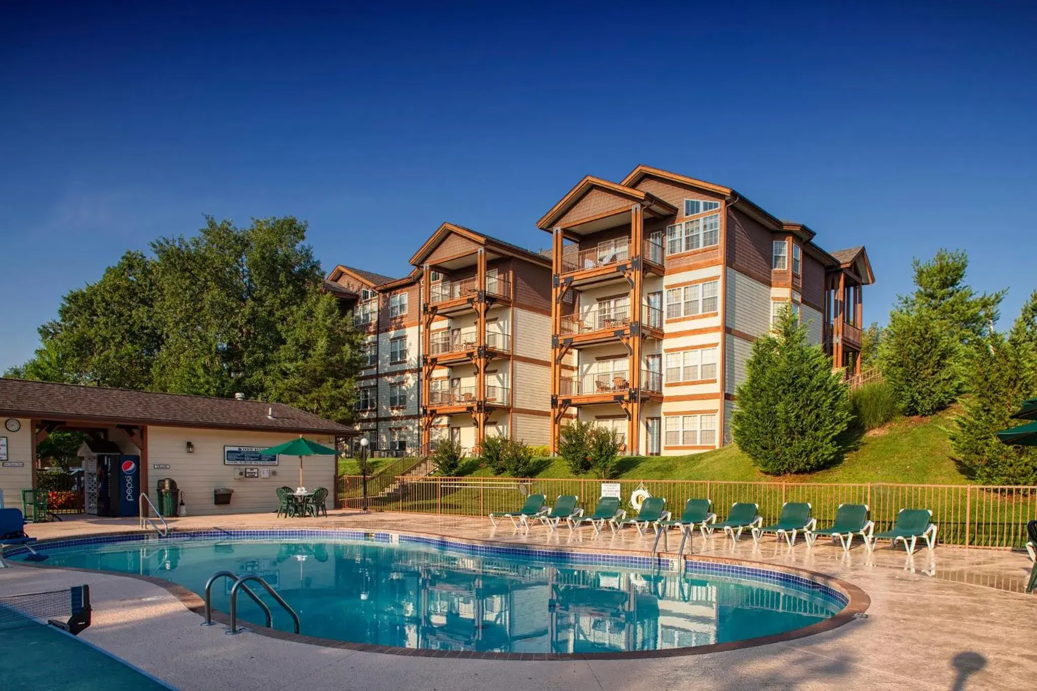 Swimming pool, Property Building in Palace View Resort By Spinnaker