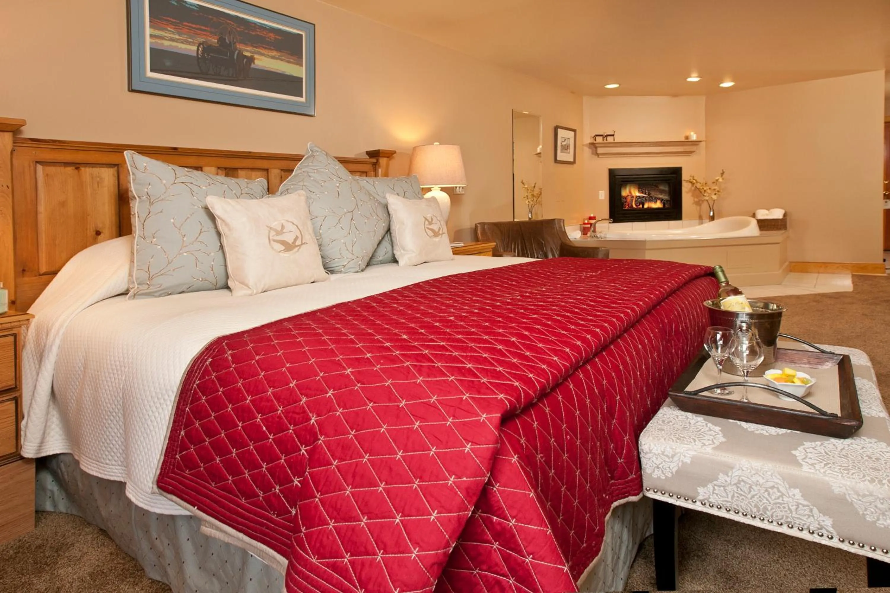 Bedroom, Bed in Inn on The Creek