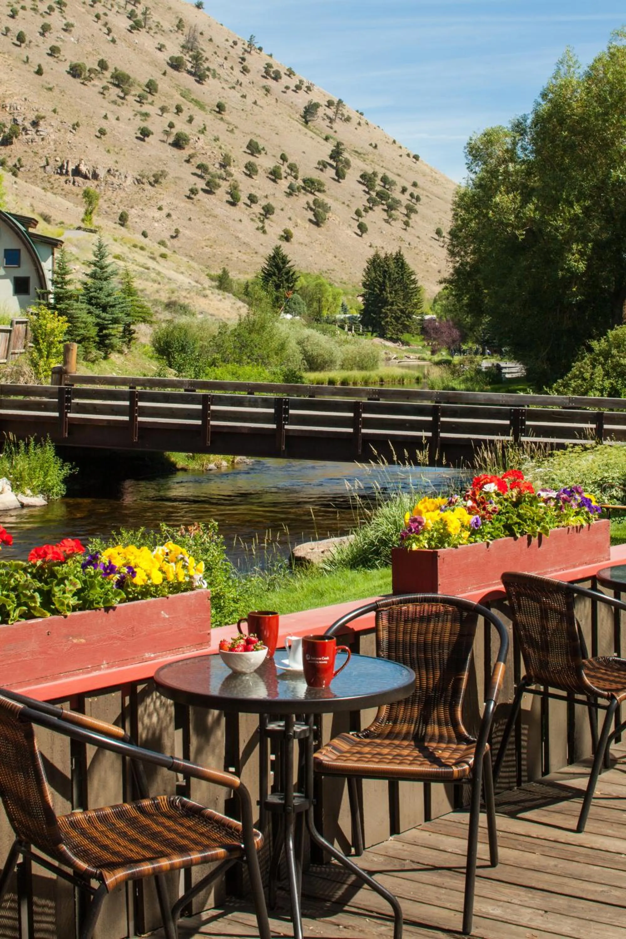 Garden in Inn on The Creek