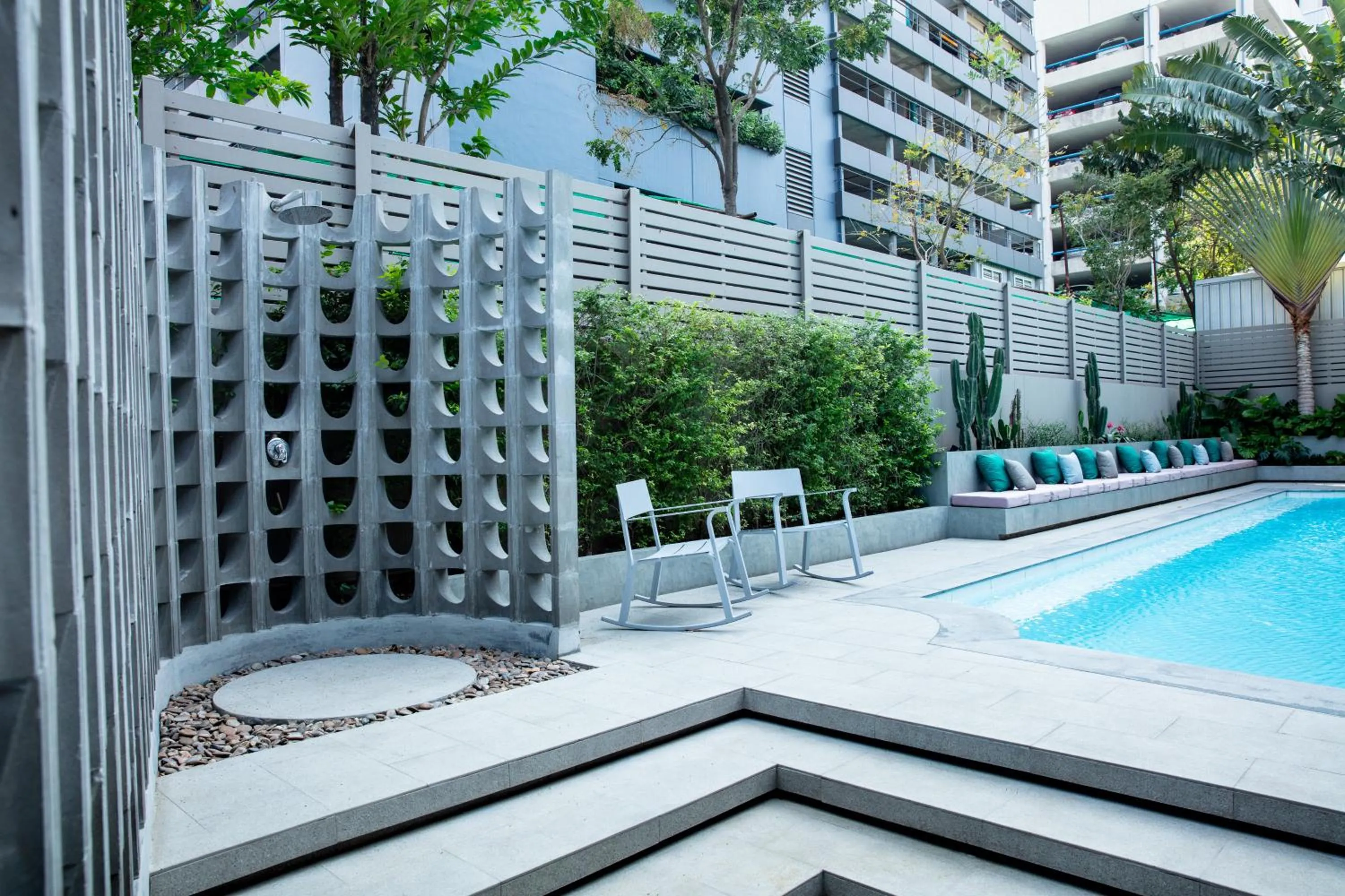Swimming pool in Reno hotel