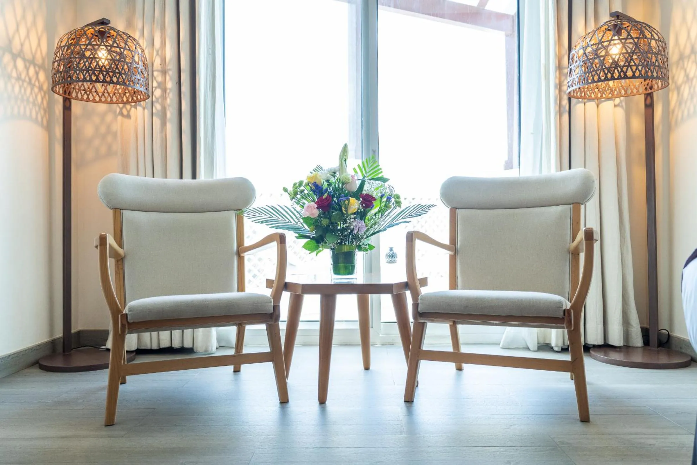 Seating area in Beach Walk Boutique Jumeirah