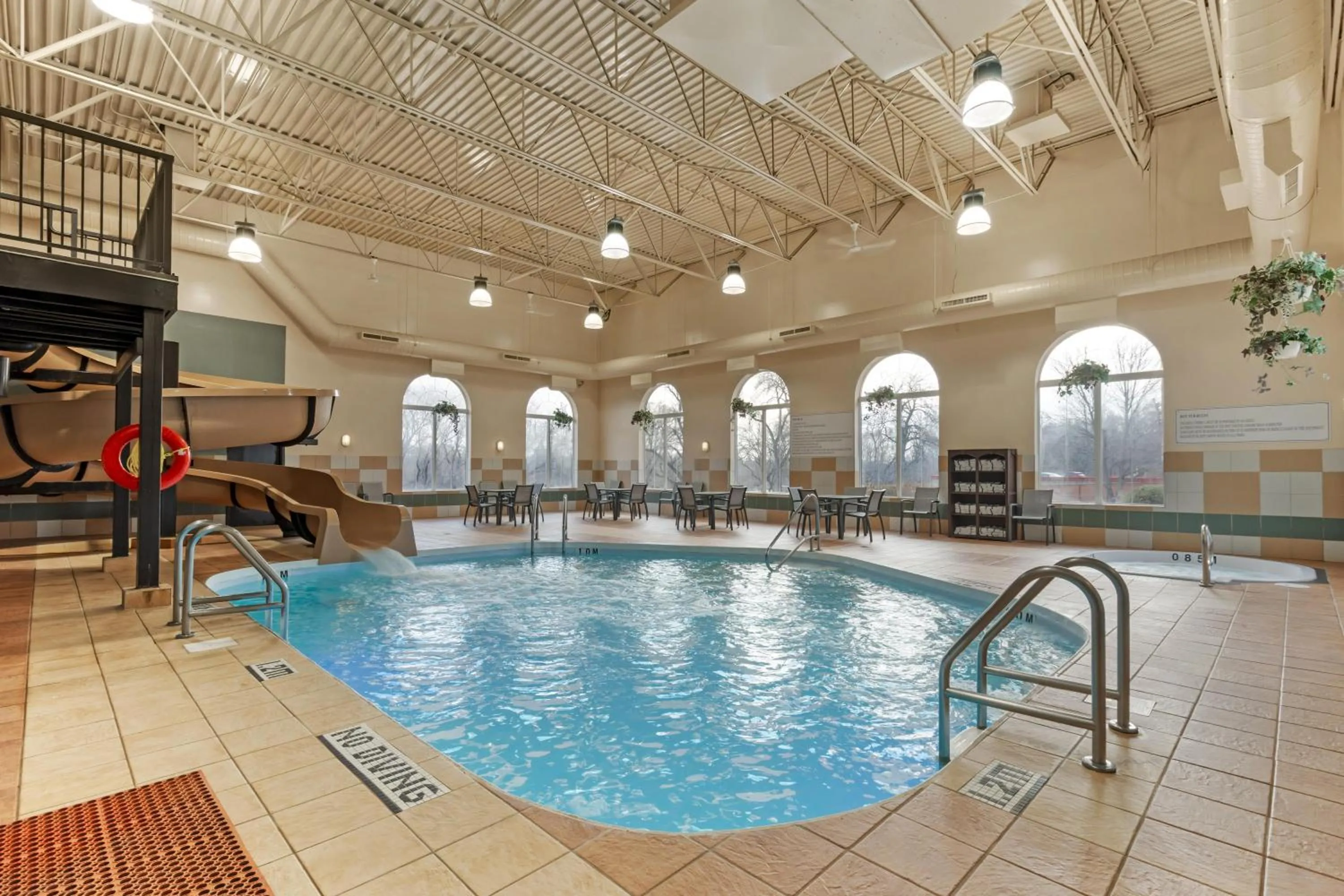 Pool view in Best Western Plus Pembina Inn & Suites