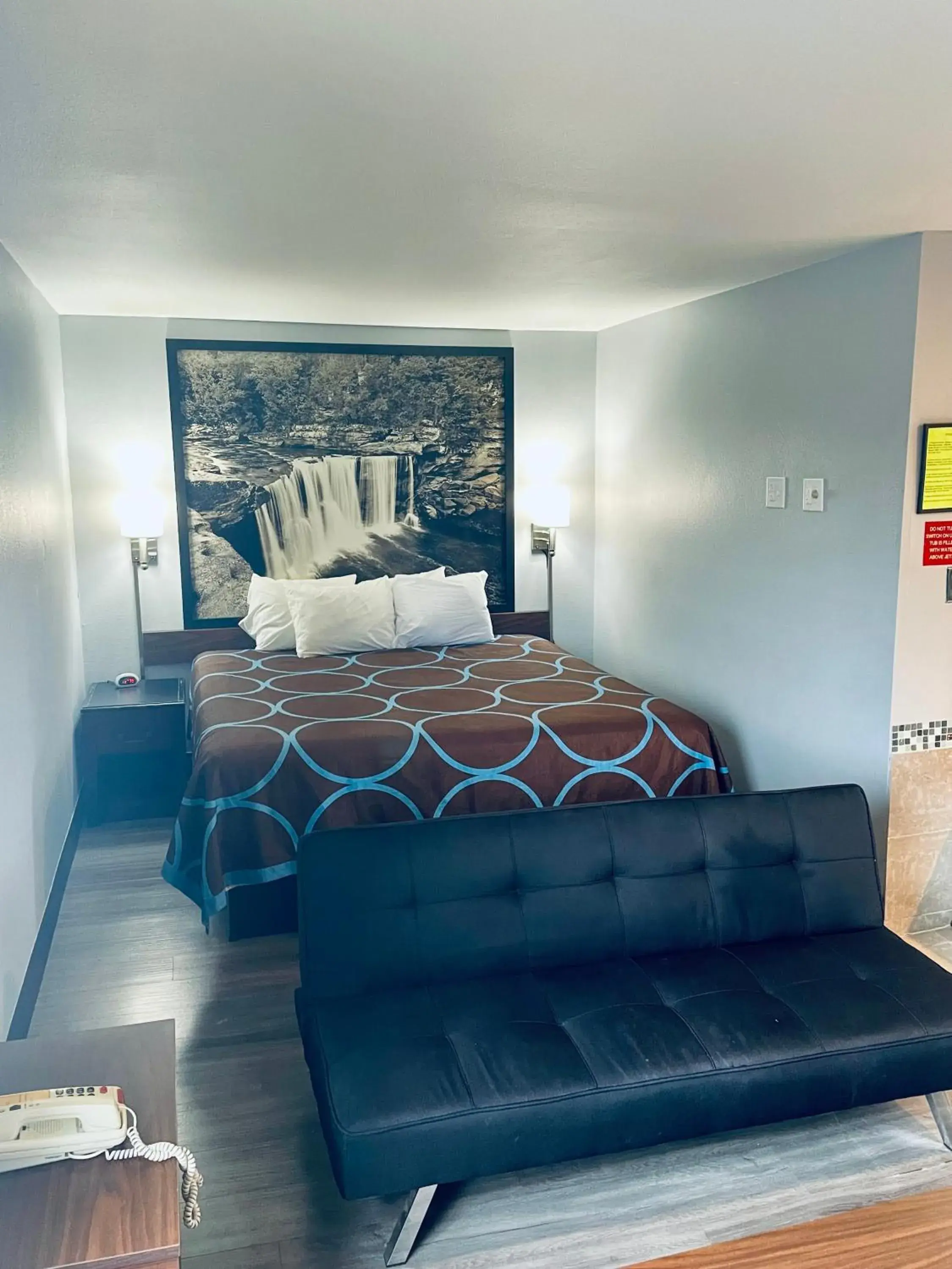 Bedroom, Bed in Super 8 by Wyndham Corbin KY Bedroom, Bed in Super 8 by Wyndham Corbin KY