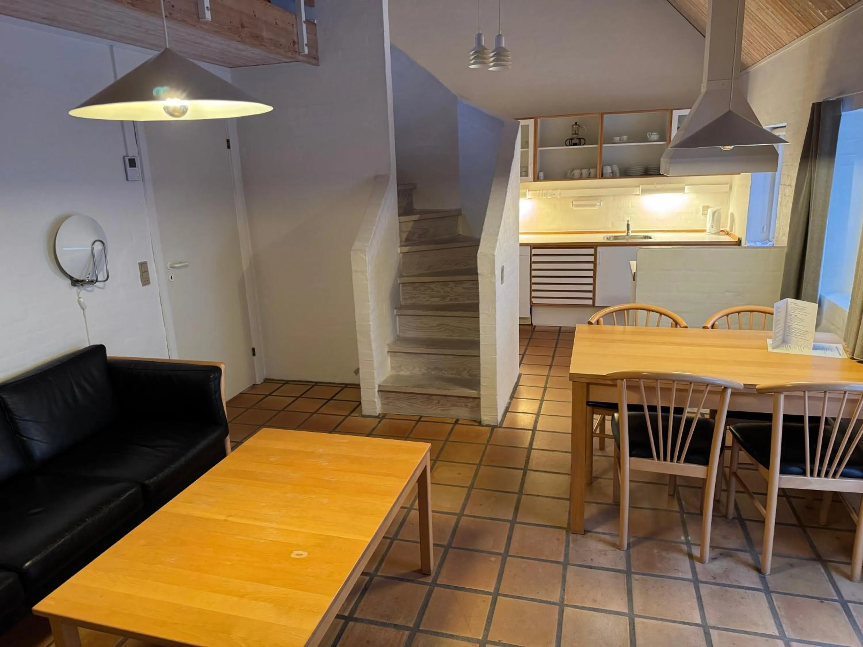 Living room in Skagen Strand Holiday Center