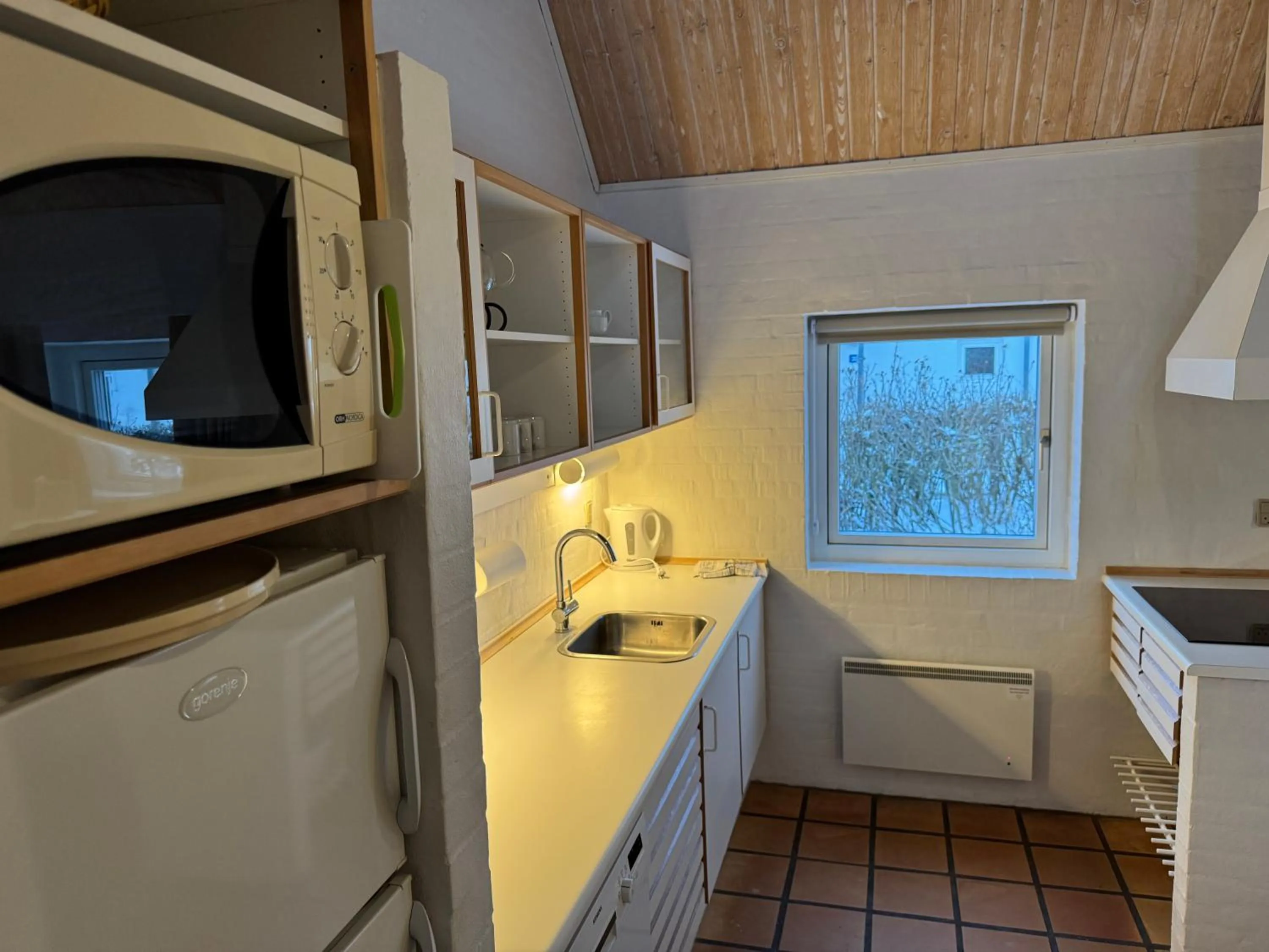 Kitchen or kitchenette in Skagen Strand Holiday Center