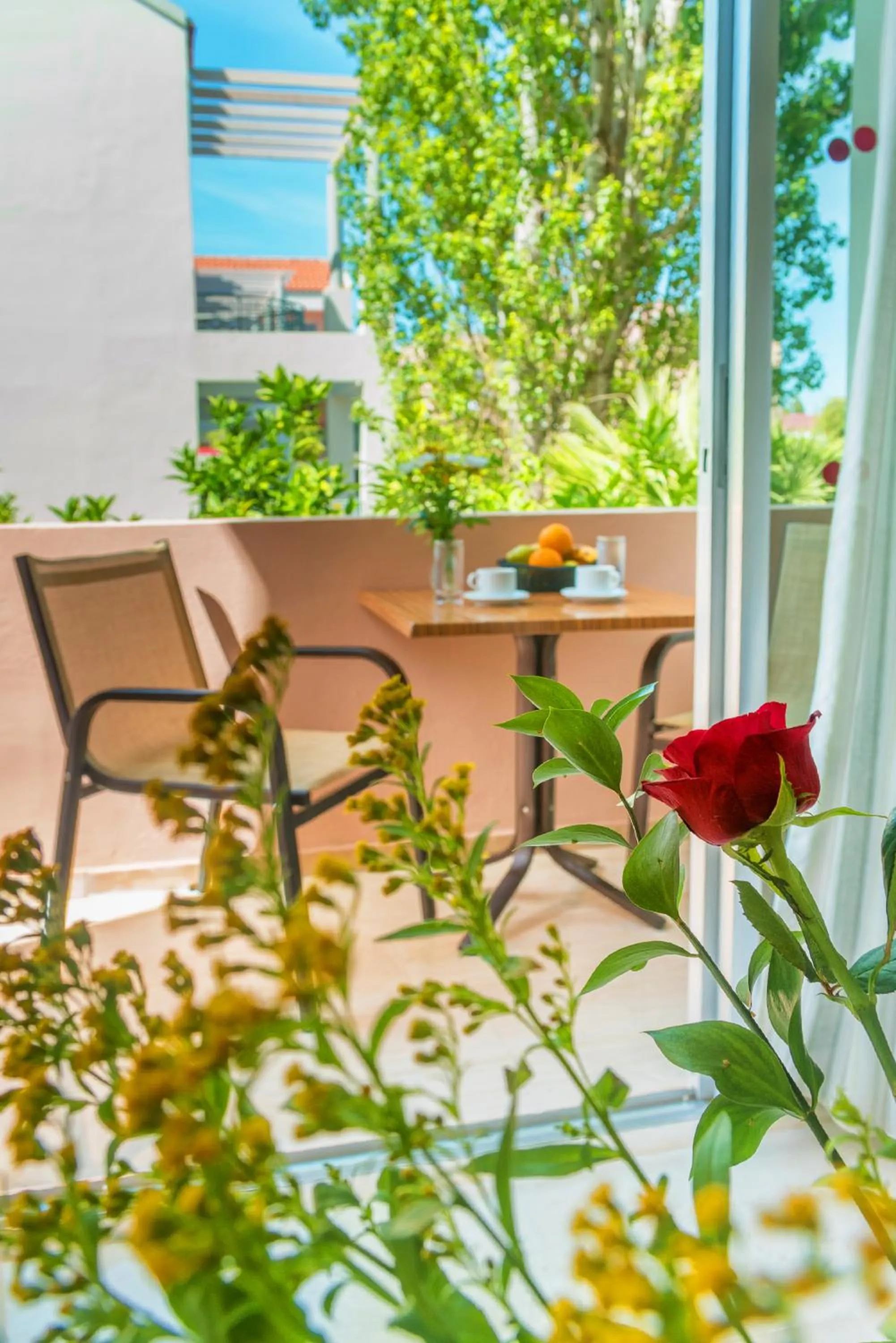 Balcony/Terrace in Lotus Hotel Apartments