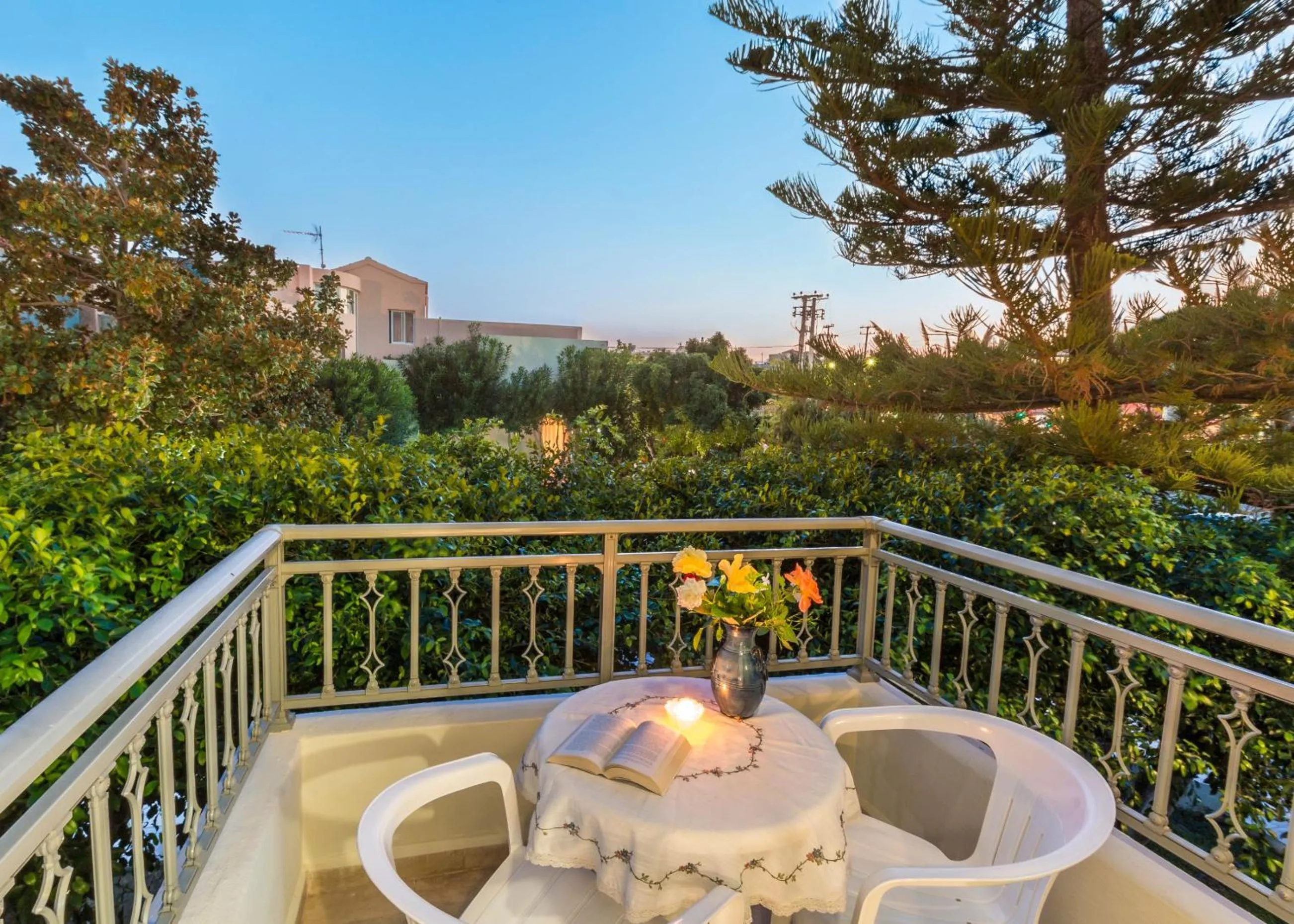 Balcony/Terrace in Lotus Hotel Apartments