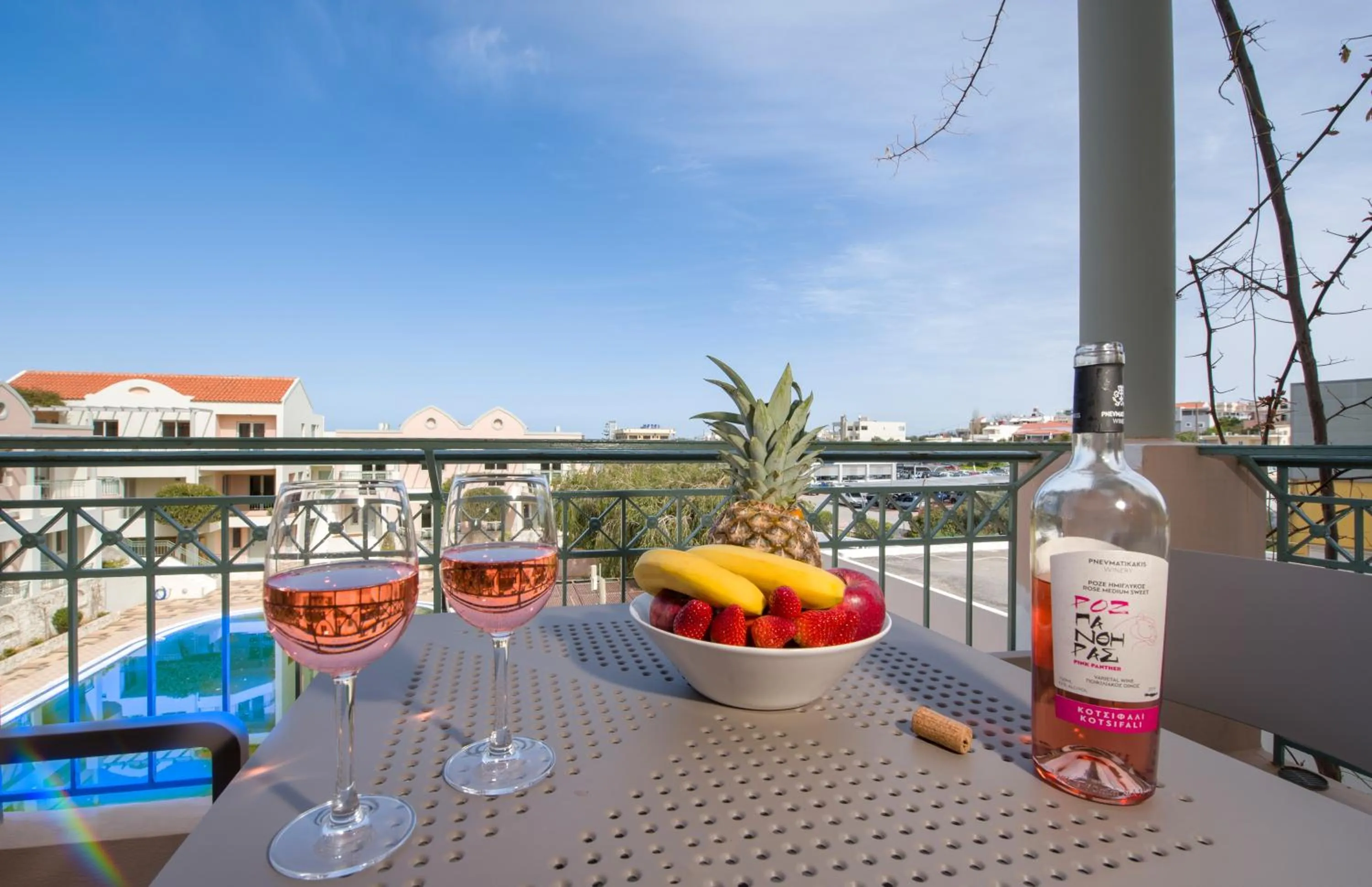 Balcony/Terrace in Lotus Hotel Apartments